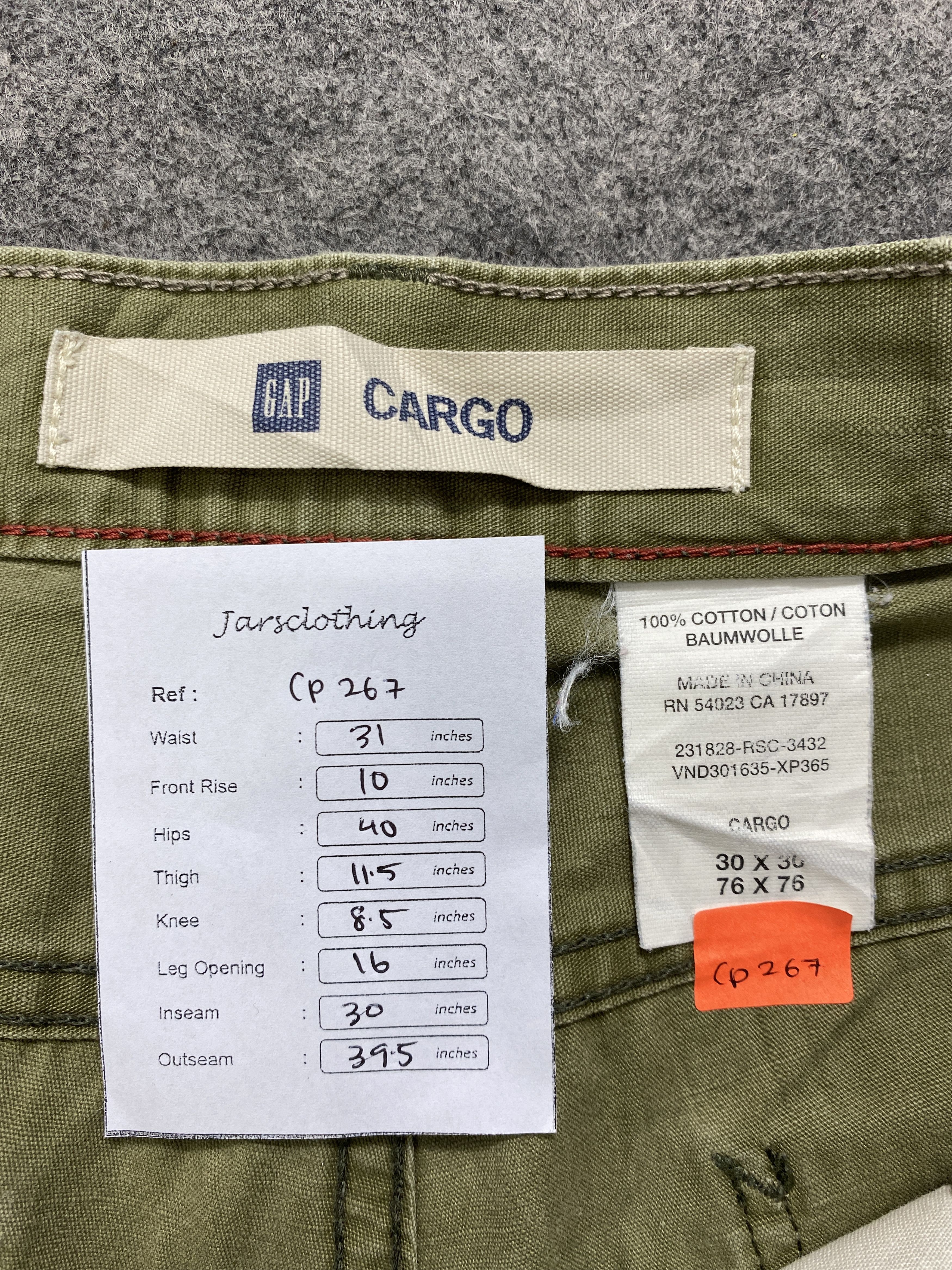 Japanese Brand Gap Multipocket Pants -CP267 Size US 31 - 9 Thumbnail