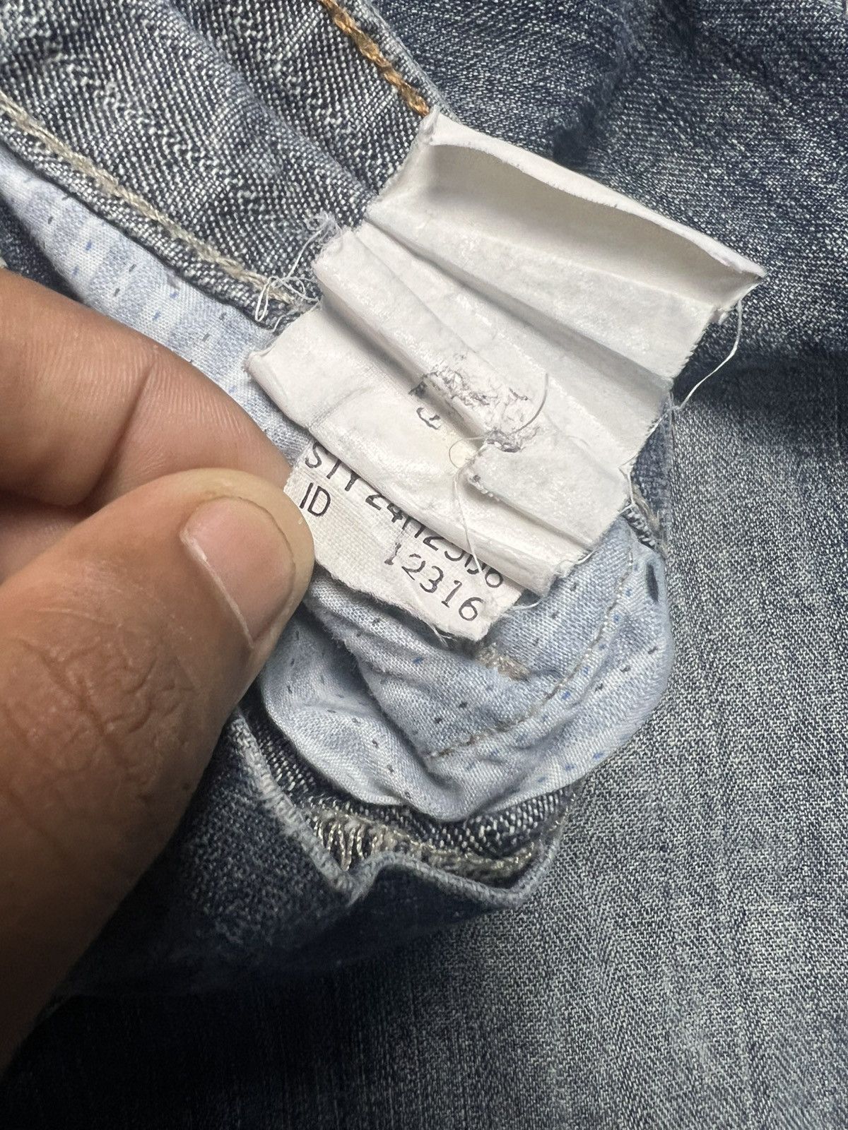 X2 X2 Denim Laboratory Men's Straight Leg Jeans (43) Size US 32 / EU 48 - 9 Thumbnail