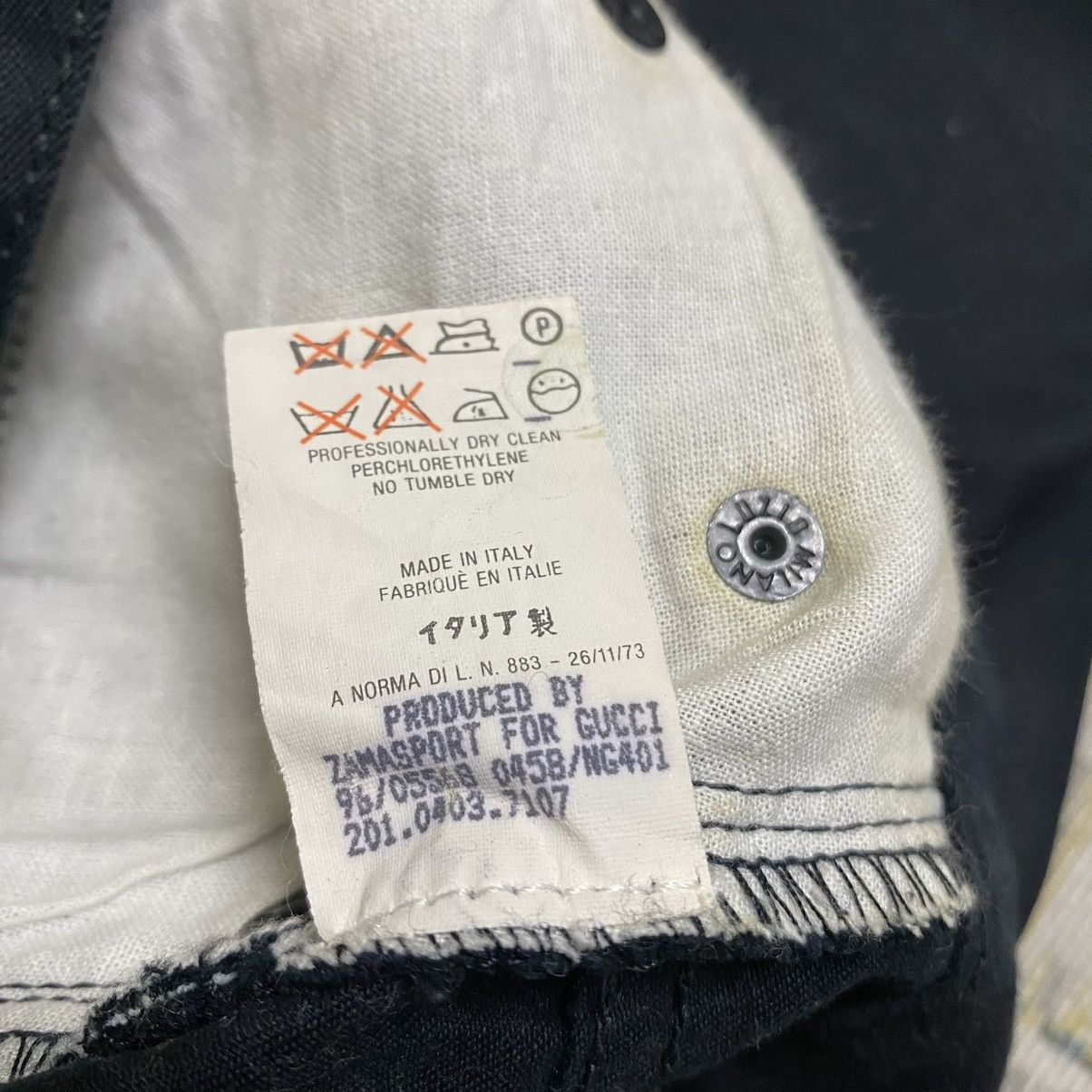 Gucci Vintage Gucci Flare Jeans Size 28" / US 6 / IT 42 - 17 Thumbnail