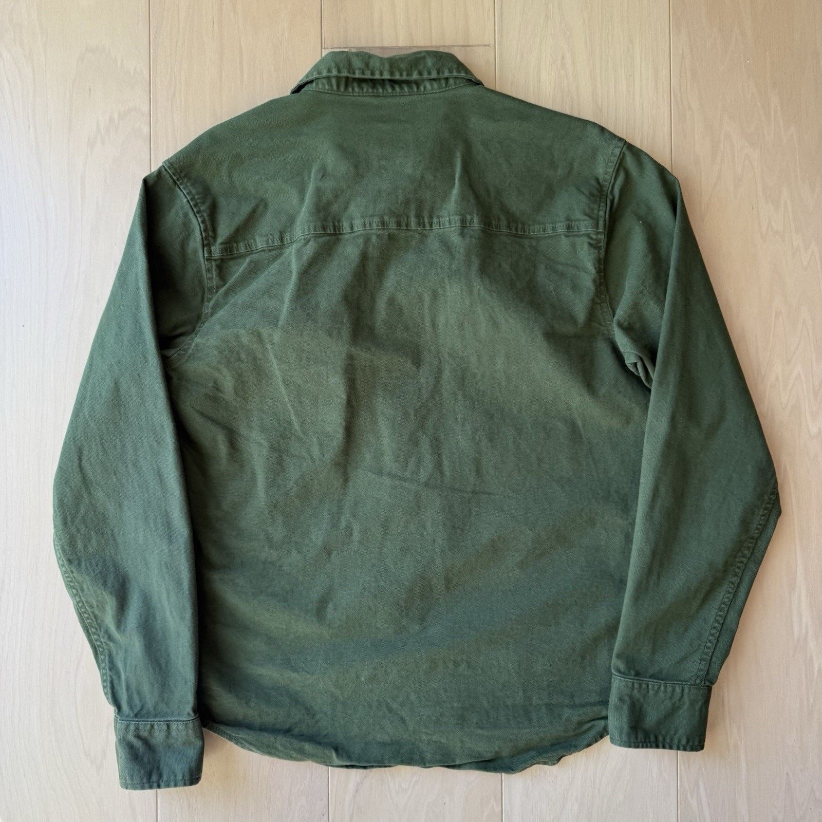 Topo Designs Topo Designs Shirt Medium Green Cotton Button Up Long Sleeve Size US M / EU 48-50 / 2 - 8 Thumbnail