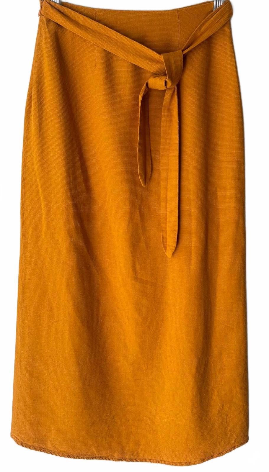 Urban Outfitters Urban Outfitters Burnt Orange Midi Skirt Size 28" / US 6 / IT 42 - 2 Thumbnail