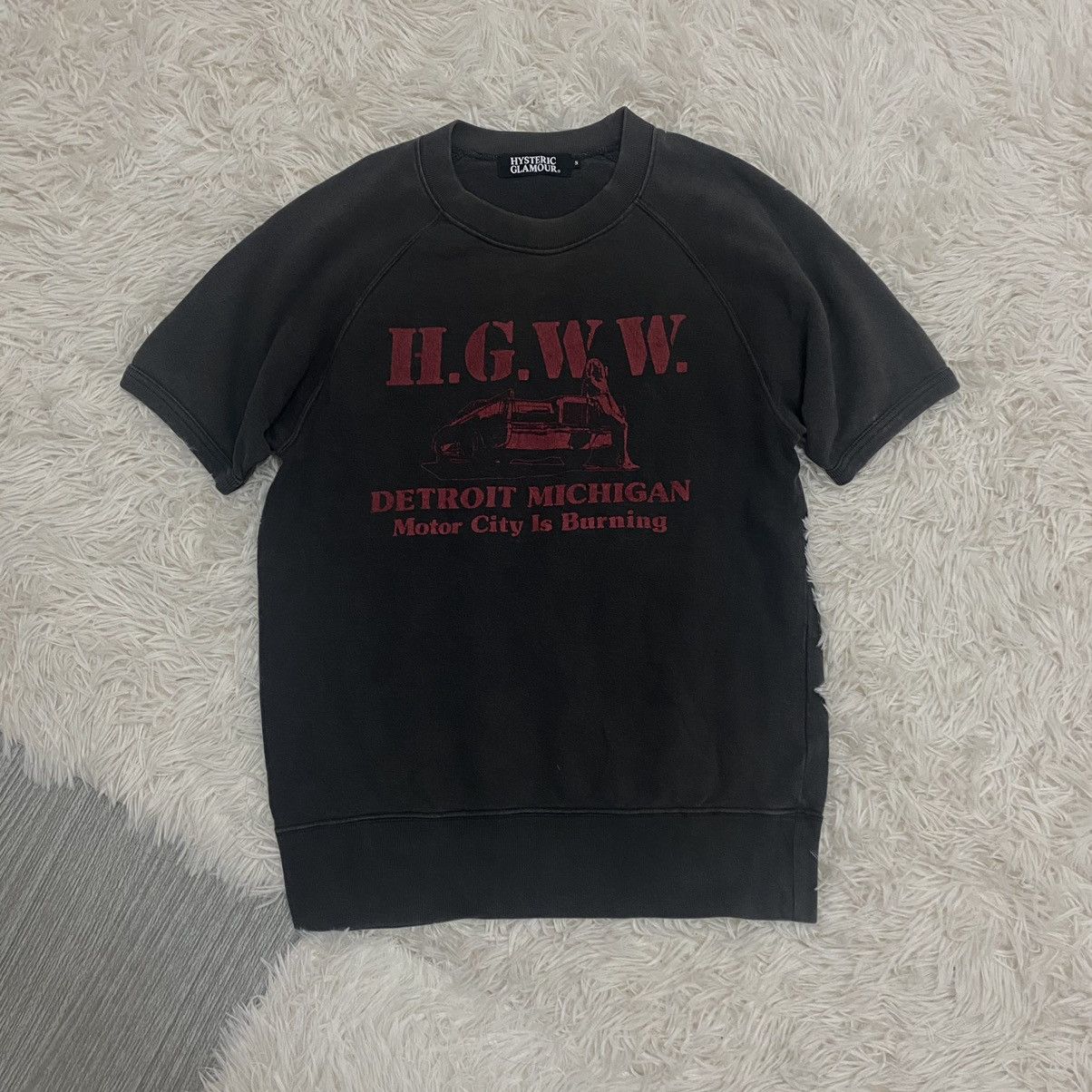 Hysteric Glamour 💥Hysteric Glamour “Michigan Detroit Motor City Is Burning” Size US S / EU 44-46 / 1 - 1 Thumbnail