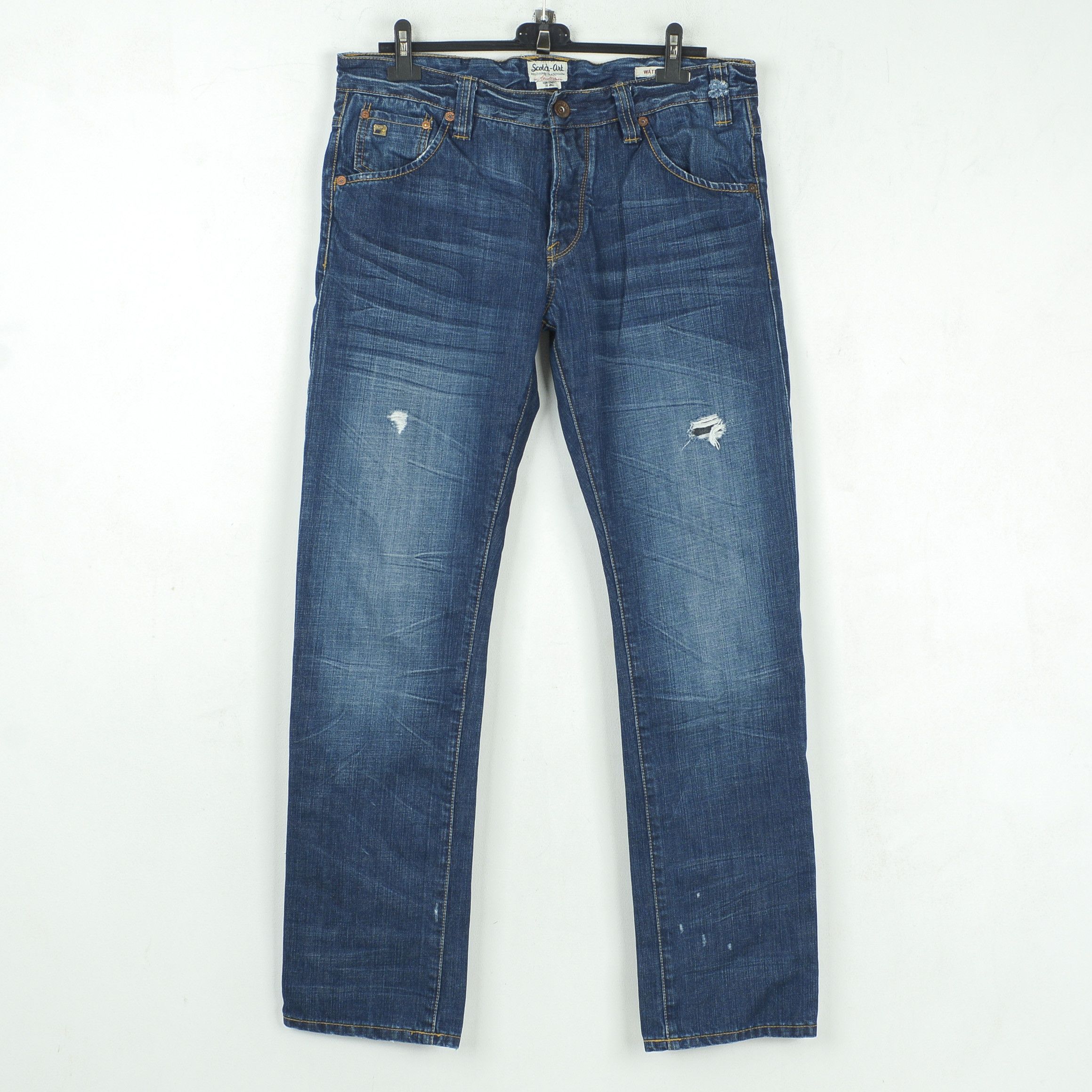 Scotch & Soda SCOTCH & SODA W34 L32 Regular Slim Fit Jeans Denim Pants Size US 34 / EU 50 - 1 Thumbnail