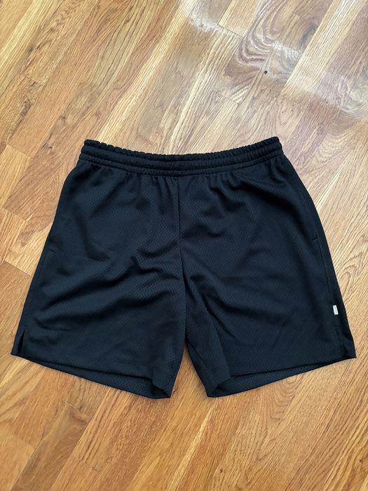 Jjjjound New jjjjound 5 inch mesh house shorts black size medium