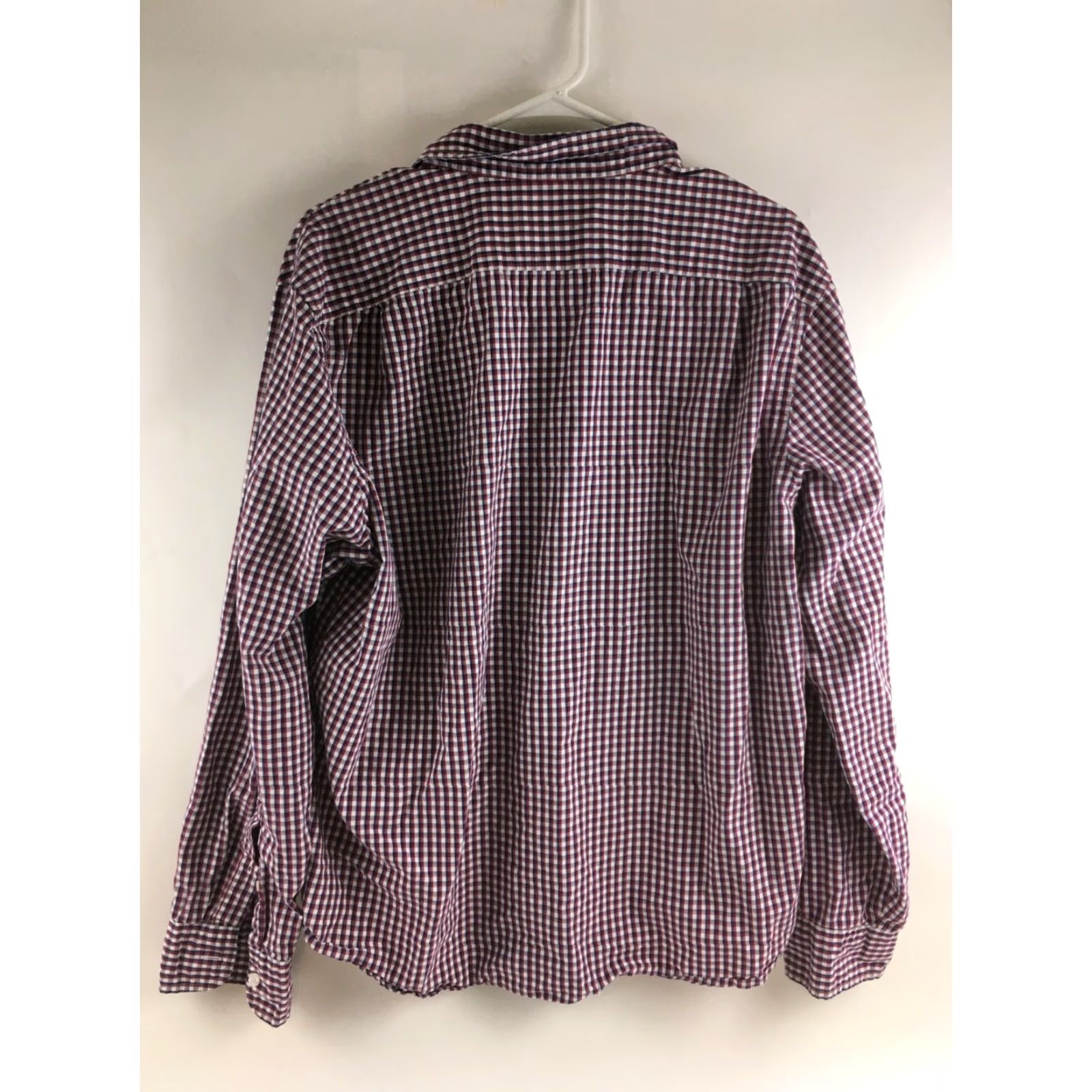 J.Crew J.Crew Shirt Men's XL Button-Up Long Sleeve Relaxed Fit Side Pocket Plaid Size US XL / EU 56 / 4 - 2 Thumbnail