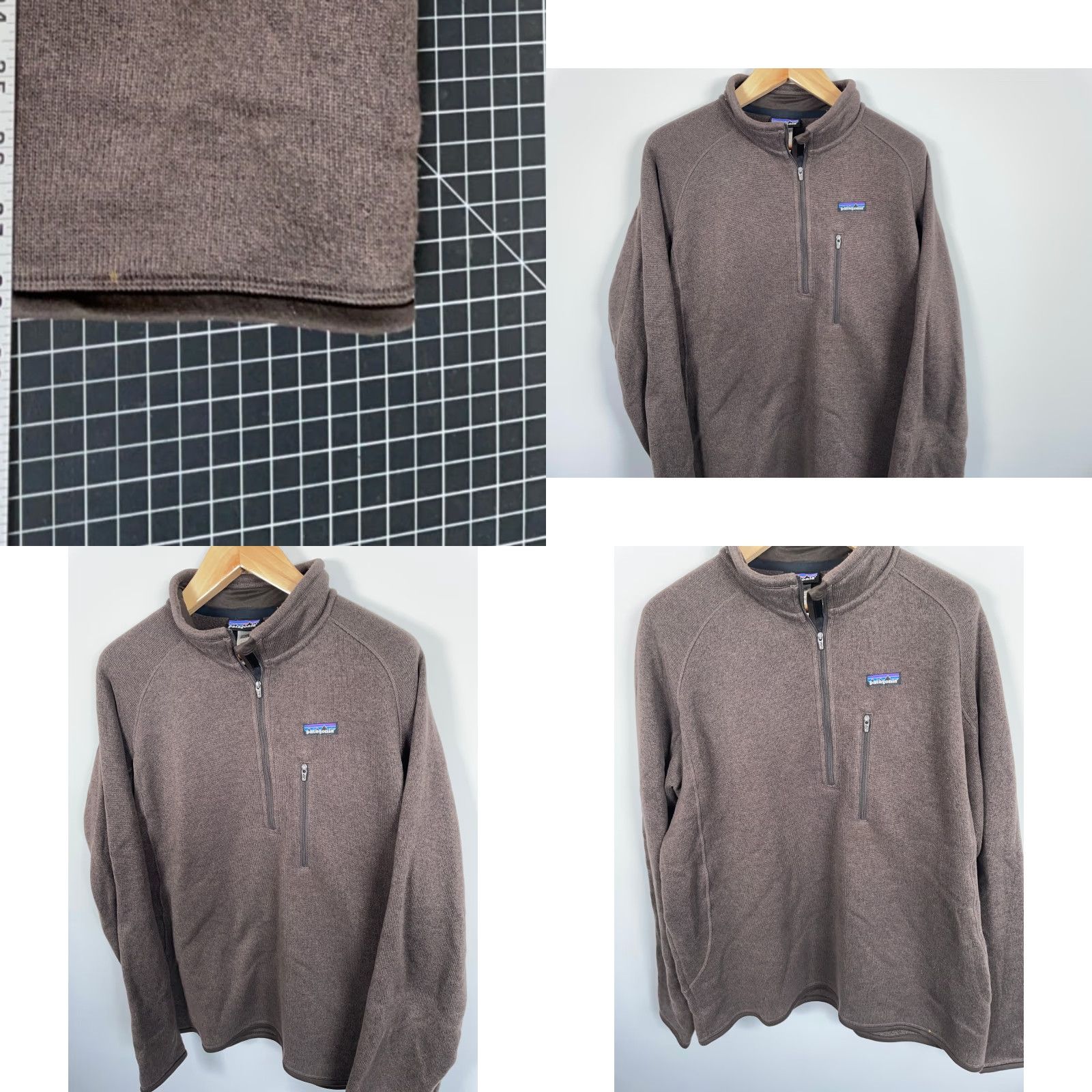 Patagonia Patagonia Better Sweater Sweater Pullover 2XL Brown 1/4 Zip Fleece Nature Hiking Mens Regular Size US XXL / EU 58 / 5 - 8 Thumbnail