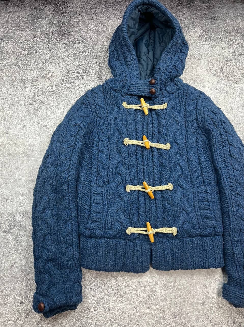 Polo Ralph Lauren Polo Ralph Lauren Cable Knitwear Lana Wool Sweater Size US M / EU 48-50 / 2 - 2 Thumbnail