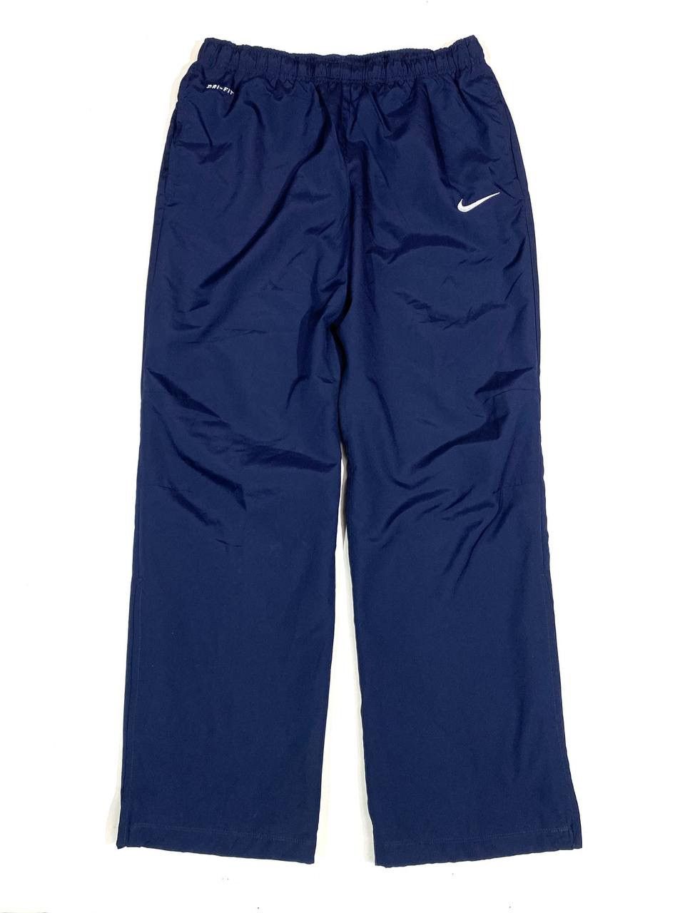 Nike Nike Track Pants Vintage Navy Nylon Y2K Parachute Size US 33 - 4 Thumbnail