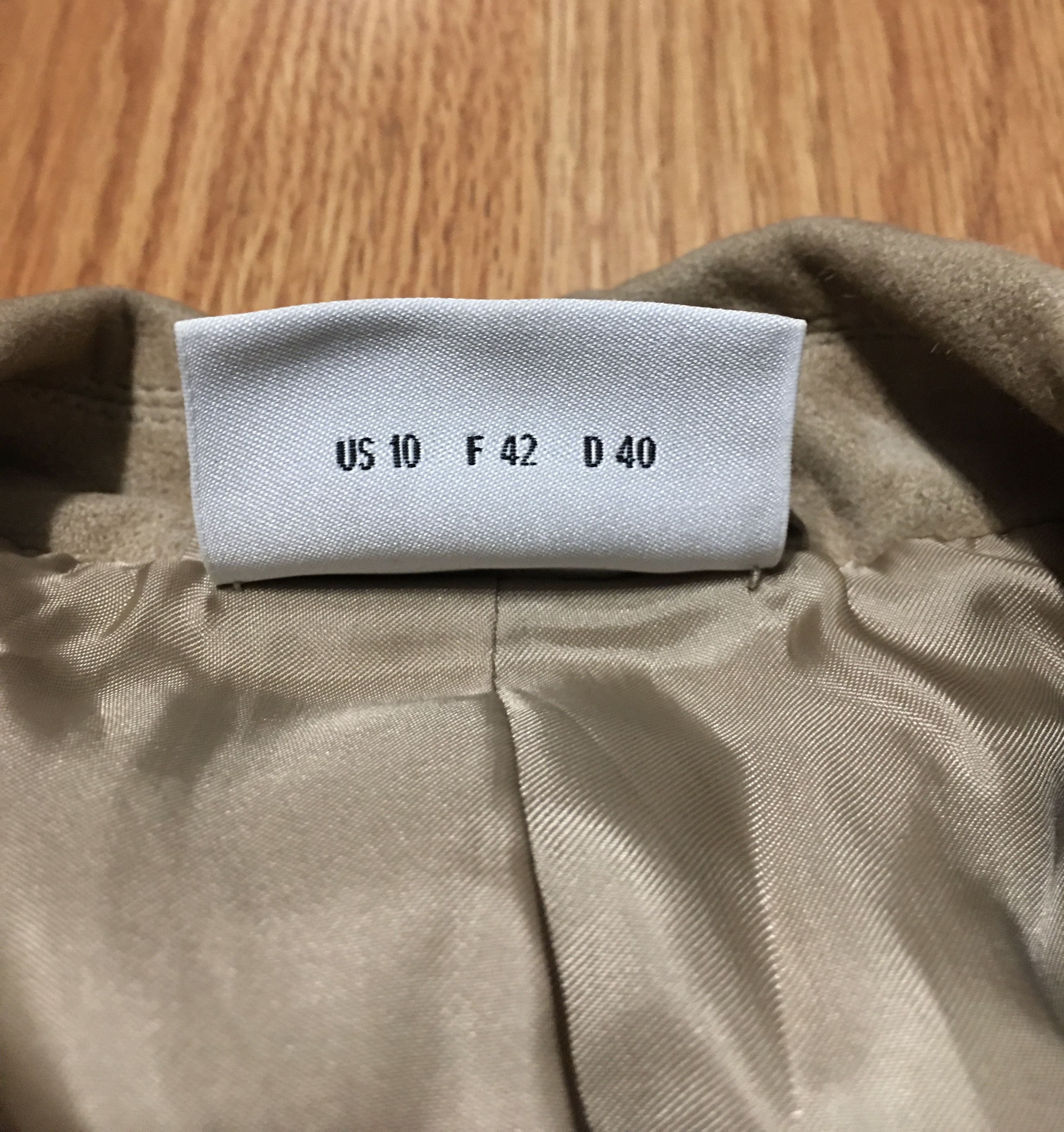 Akris AKRIS Punto Kid Suede Leather Blazer Jacket US10 EU40 Size L / US 10 / IT 46 - 10 Thumbnail