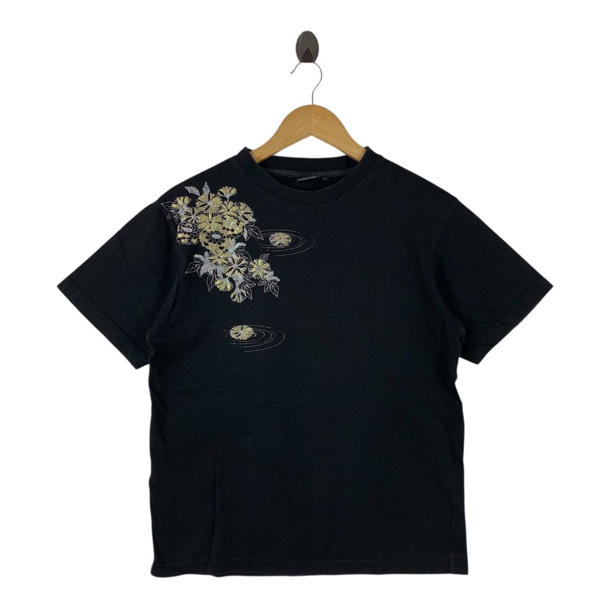 Other Vintage Japanese Traditional Goldfish Floral Graphic Tee Size US M / EU 48-50 / 2 - 2 Thumbnail
