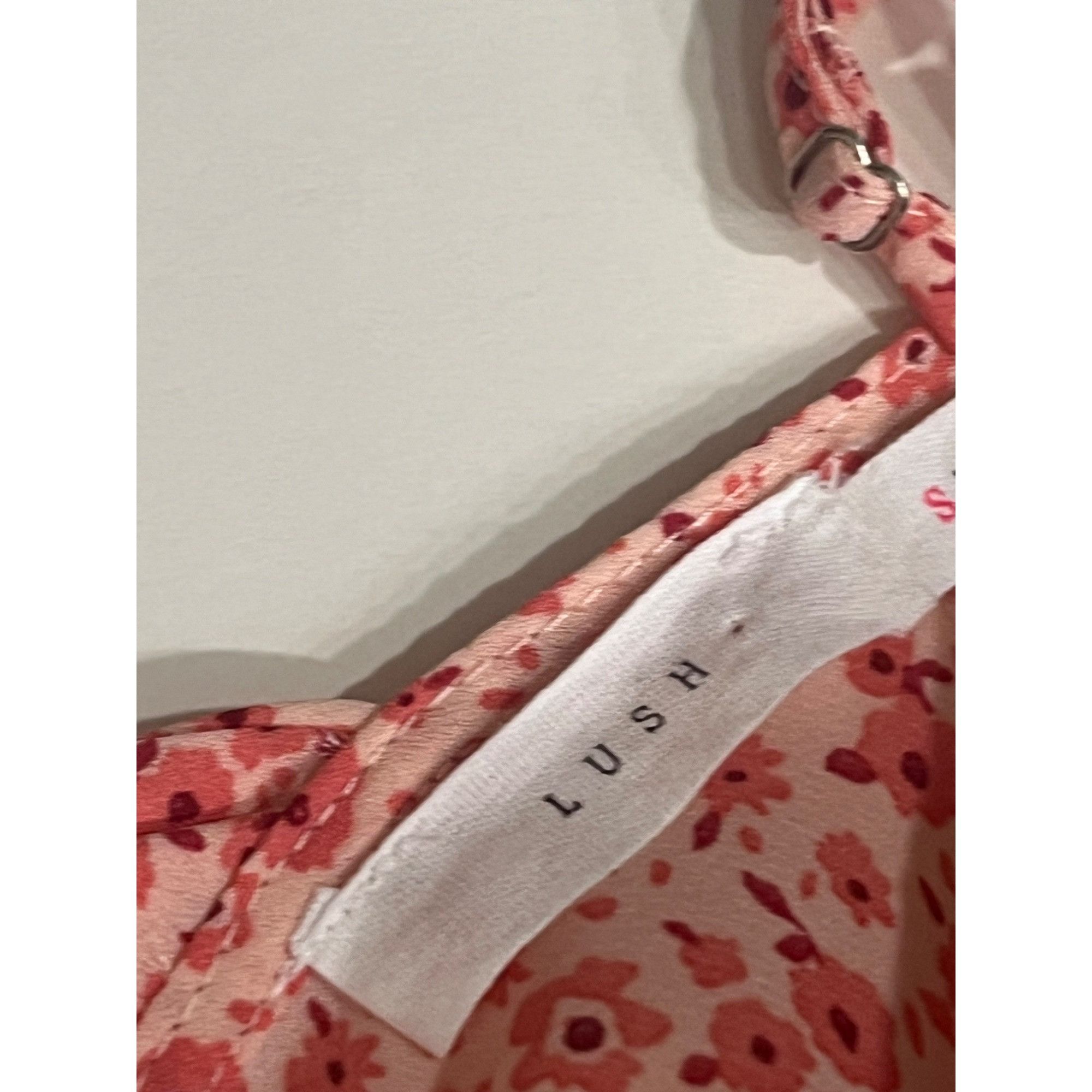 Other LUSH Tie Back Camisole , Floral, Peach Coral, S Size S / US 4 / IT 40 - 6 Thumbnail