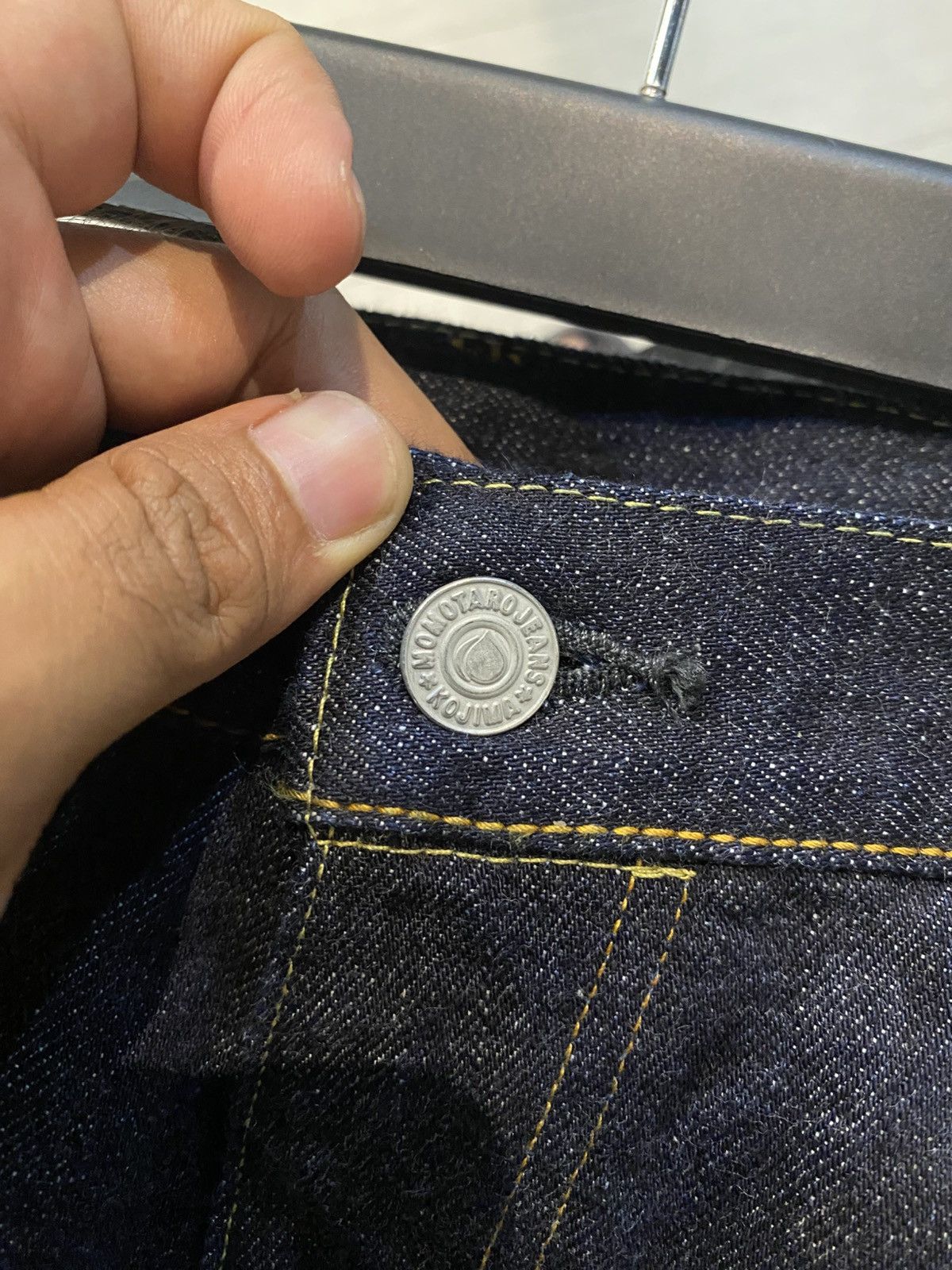 Momotaro Jeans Momotaro 1006SPZ 15.7oz Sanforized Selvedge Denim Size US 37 - 18 Thumbnail