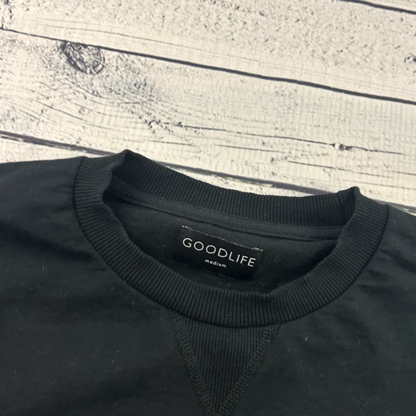 Vintage Goodlife Blank Pullover Crewneck Sweatshirt Men’s M Black Shirt Mens Medium Black Goodlife Sweatshirt Pullover Crewneck Blank Size US M / EU 48-50 / 2 - 2 Thumbnail