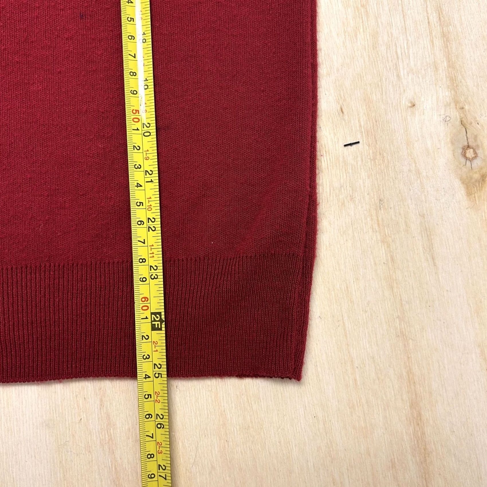 Vintage VINTAGE Dimension by Milford Sweater Vest Mens M Red V-Neck Tight Knit USA Size US M / EU 48-50 / 2 - 4 Thumbnail