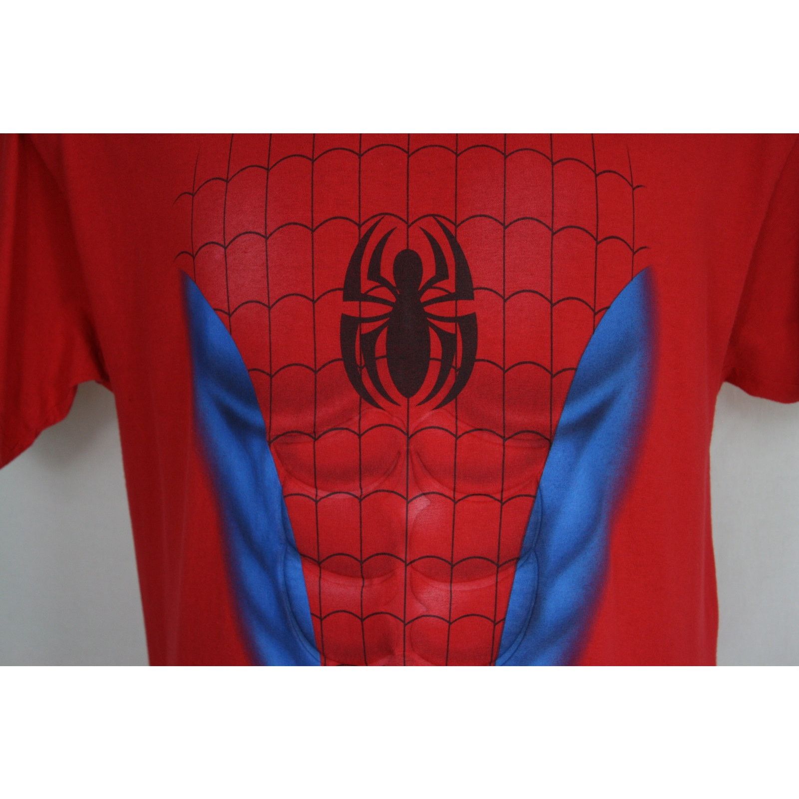 Universal Studios × Vintage VTG Spider-Man Muscle Suit Shirt Universal Islands Adventure Size US L / EU 52-54 / 3 - 3 Thumbnail