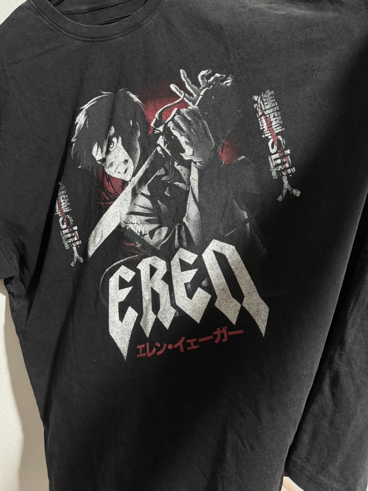 Anime ATTACK ON TITAN EREN YAEGAR RARE PIECE! Size US XXL / EU 58 / 5 - 2 Thumbnail