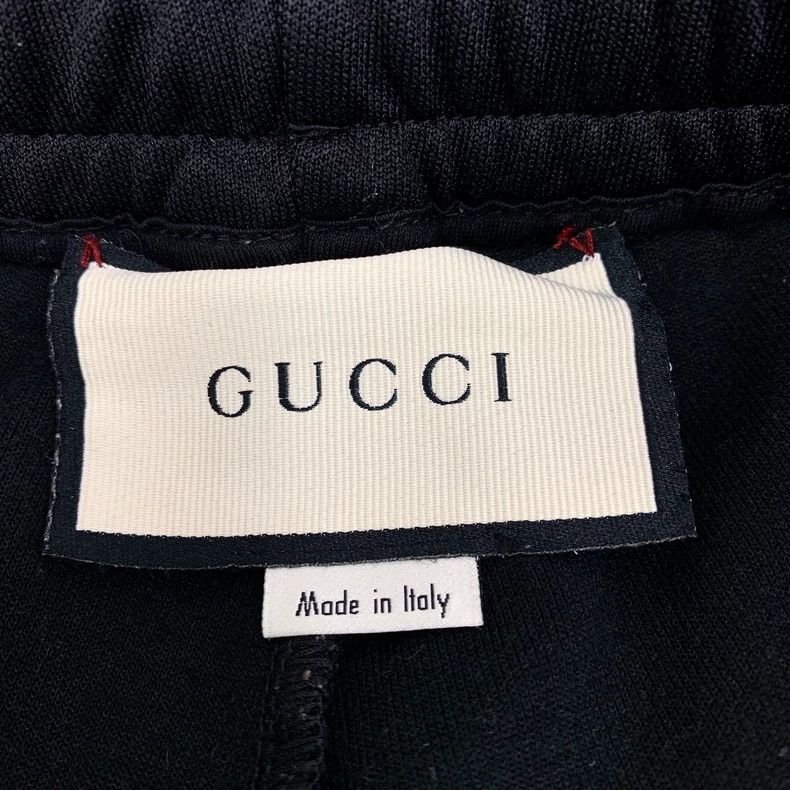Gucci Gucci Size XS Black side logo striped print drawstring cas Size US 29 - 6 Thumbnail