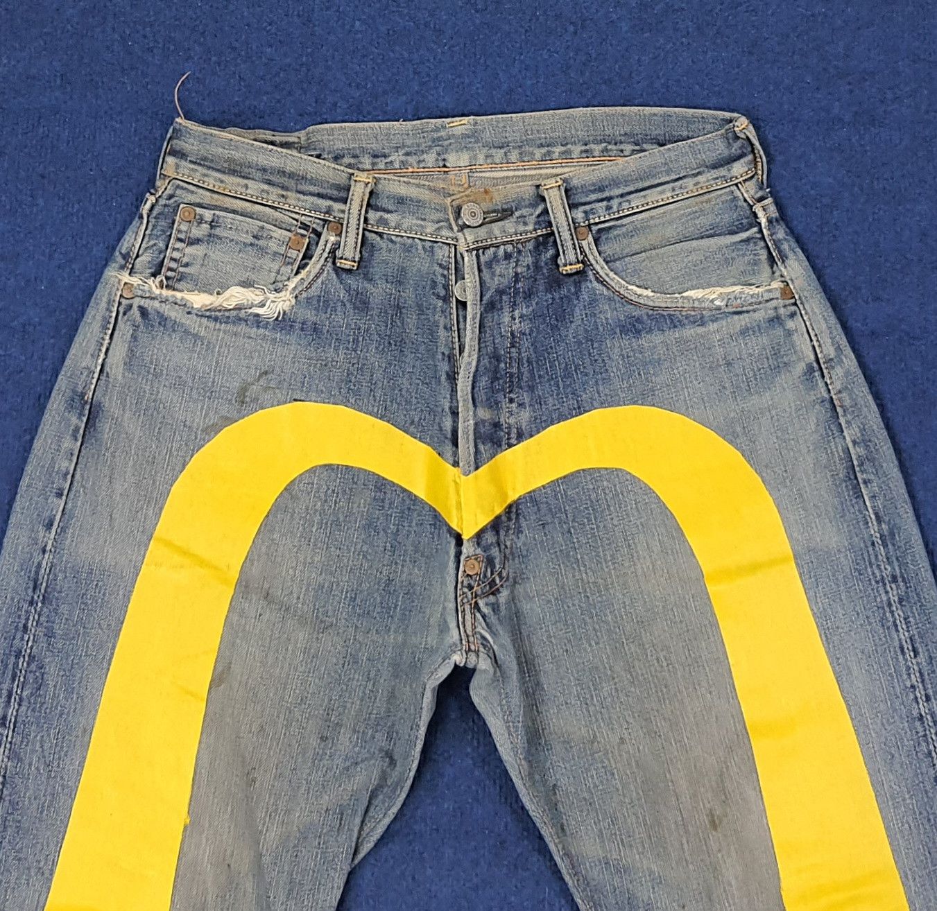 Evisu Vintage Evisu Selvedge Japan Custom Daicock Jeans C244N3 Size US 31 - 2 Thumbnail