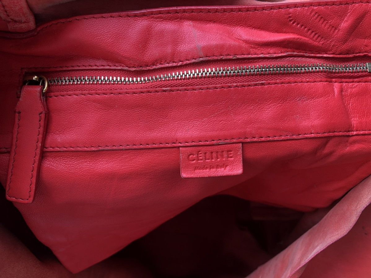 Celine Authentic Celine Horizontal Cabas Leather Tote Size ONE SIZE - 10 Thumbnail