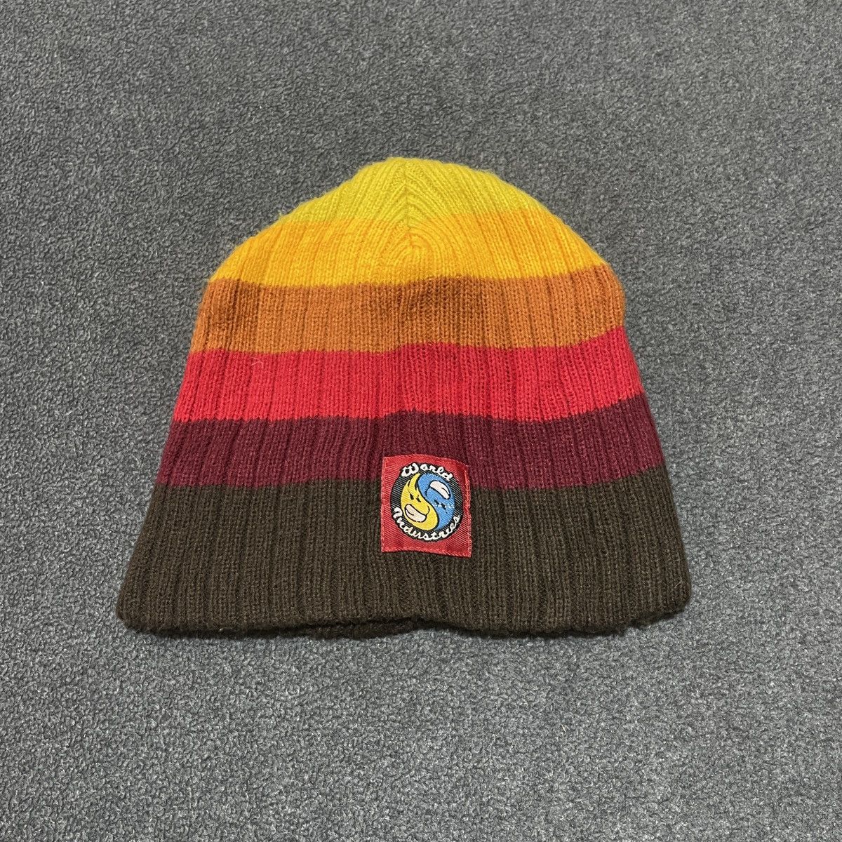 World Industries Vintage World Industries 80s Beanie Hat Patch Logo Size ONE SIZE - 1 Thumbnail