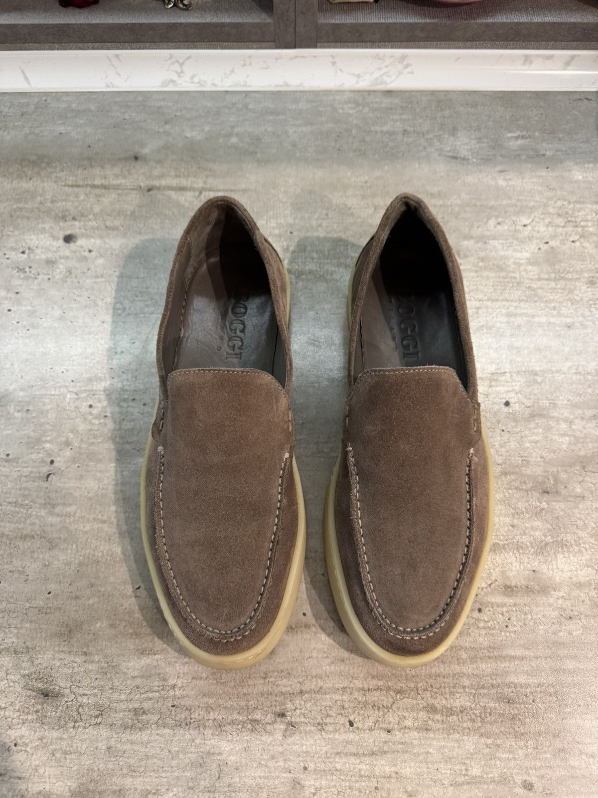 Boggi Boggi Milano Stratus Summer Walk Suede Italy Loafers Size US 8.5 / EU 41-42 - 5 Thumbnail