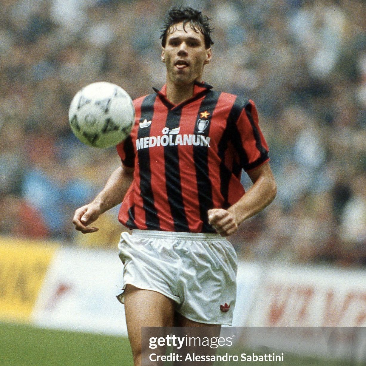 Adidas × Vintage 1990 1992 AC Milan Adidas Vintage Home Soccer Jersey Maglia Size US S / EU 44-46 / 1 - 3 Thumbnail