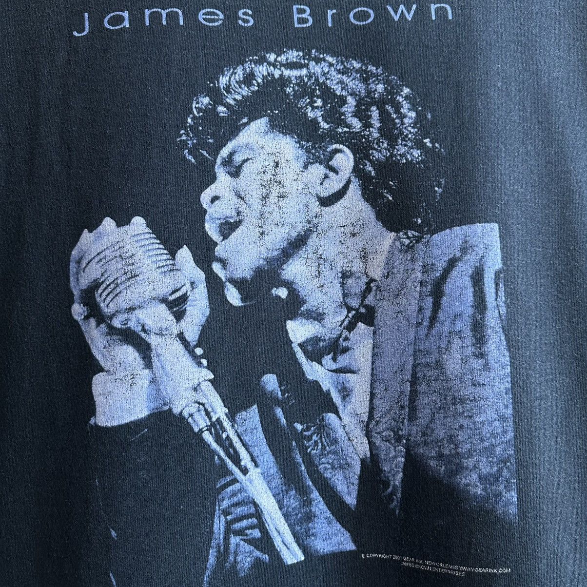 Band Tees Vintage 2001 James Brown Band Graphic Tee Size US XL / EU 56 / 4 - 3 Thumbnail