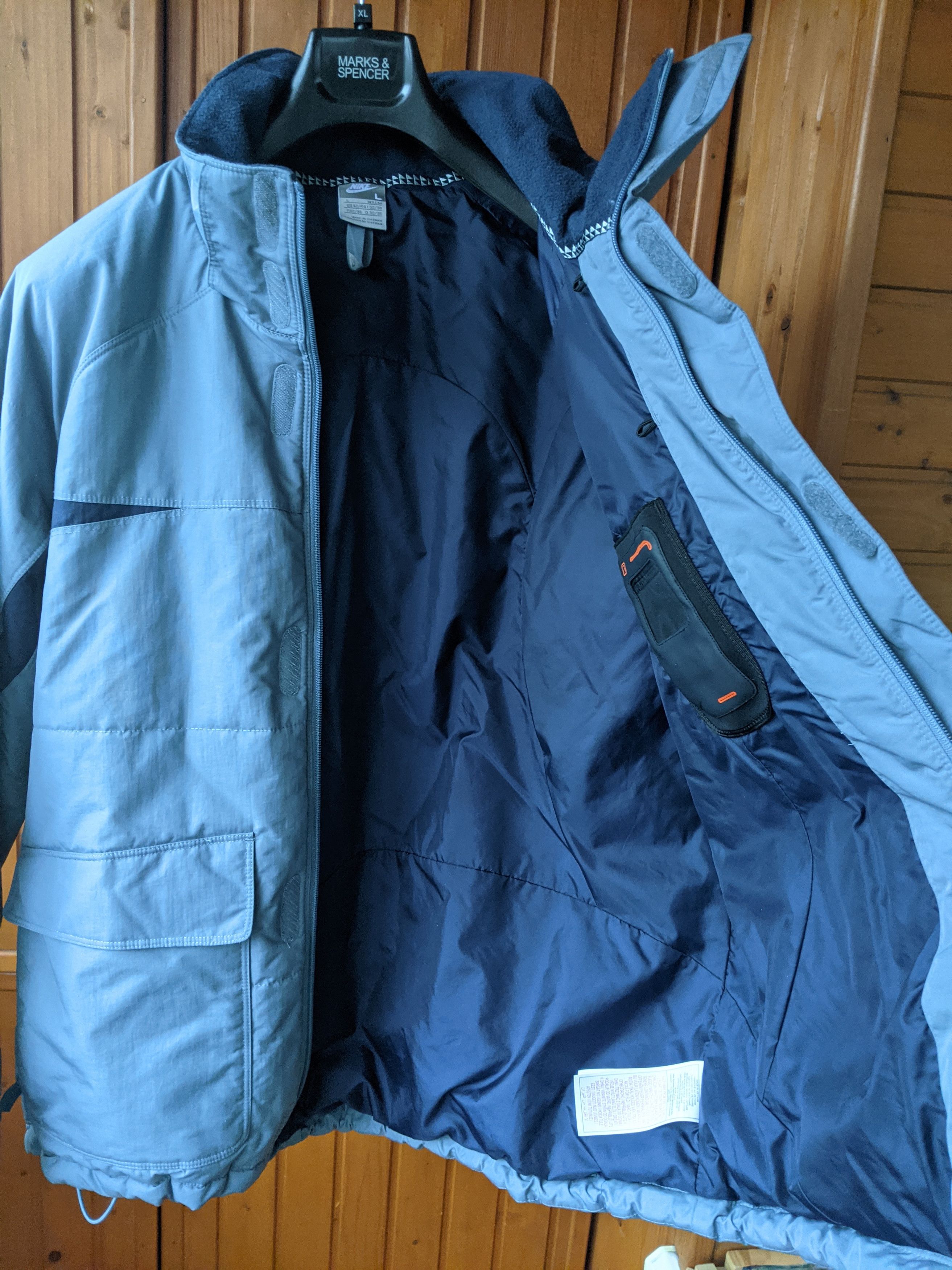 Nike Nike Vintage Winter Jacket Big Logo ACG the north face Size US L / EU 52-54 / 3 - 9 Thumbnail