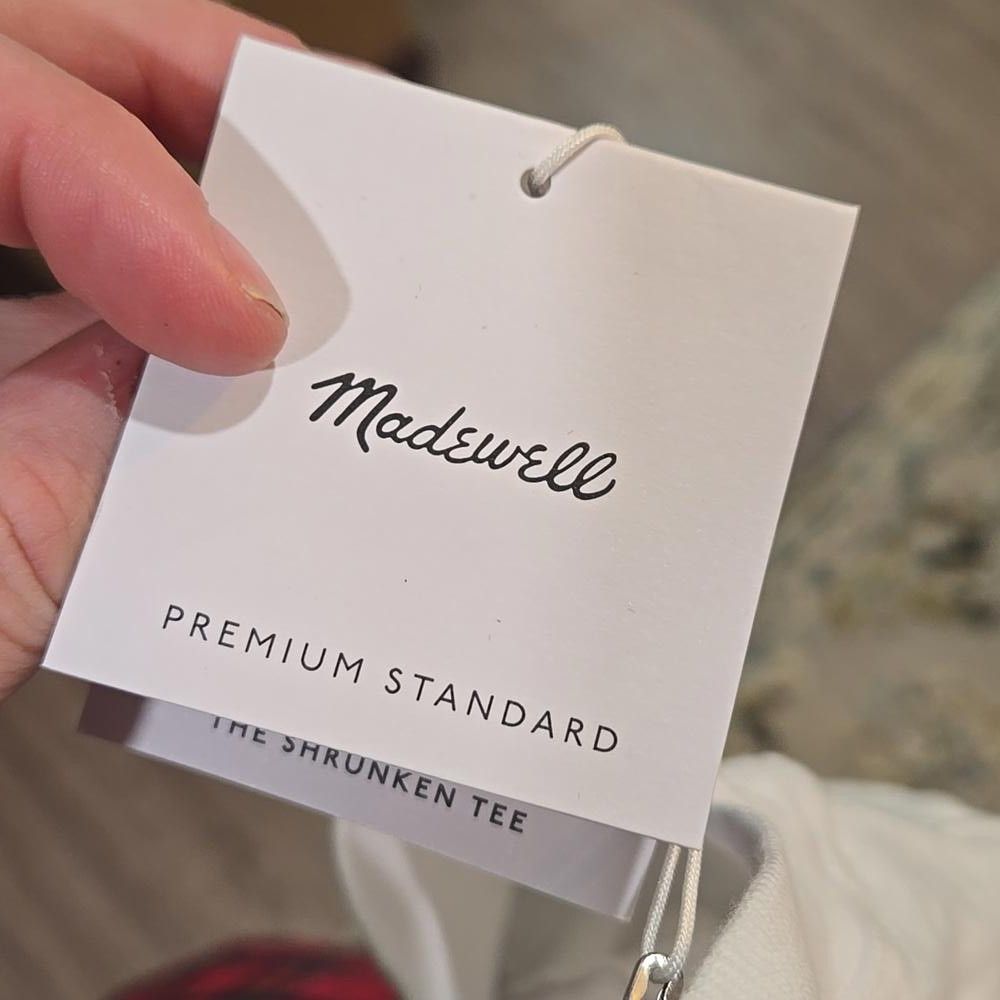 Madewell Madewell Premium Standard 01. The Shrunken Tee Size XXS / US 00 / IT 34 - 7 Thumbnail