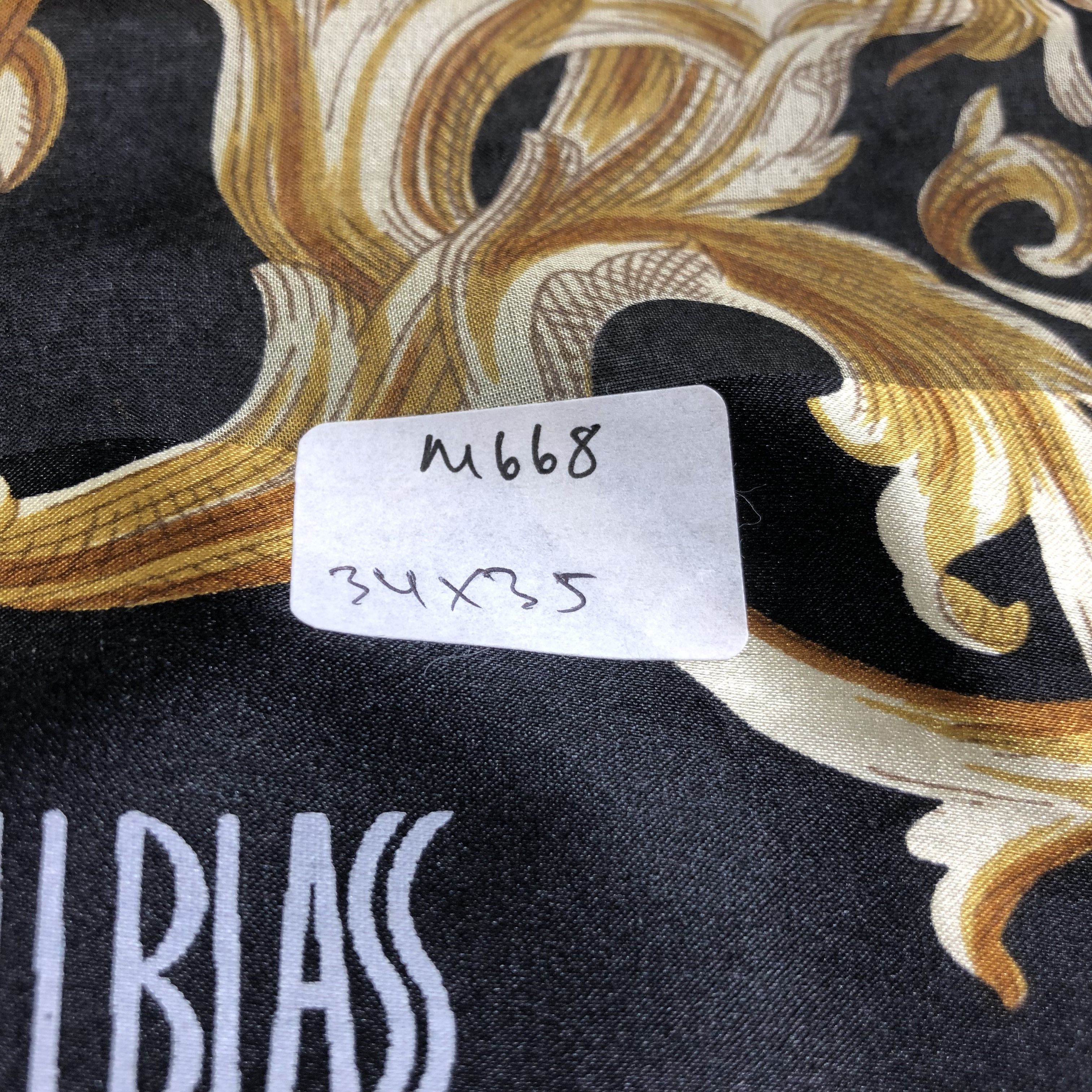 Bill Blass Bill Blass Luxury Baroque Silk Scarf M668 Size ONE SIZE - 6 Thumbnail