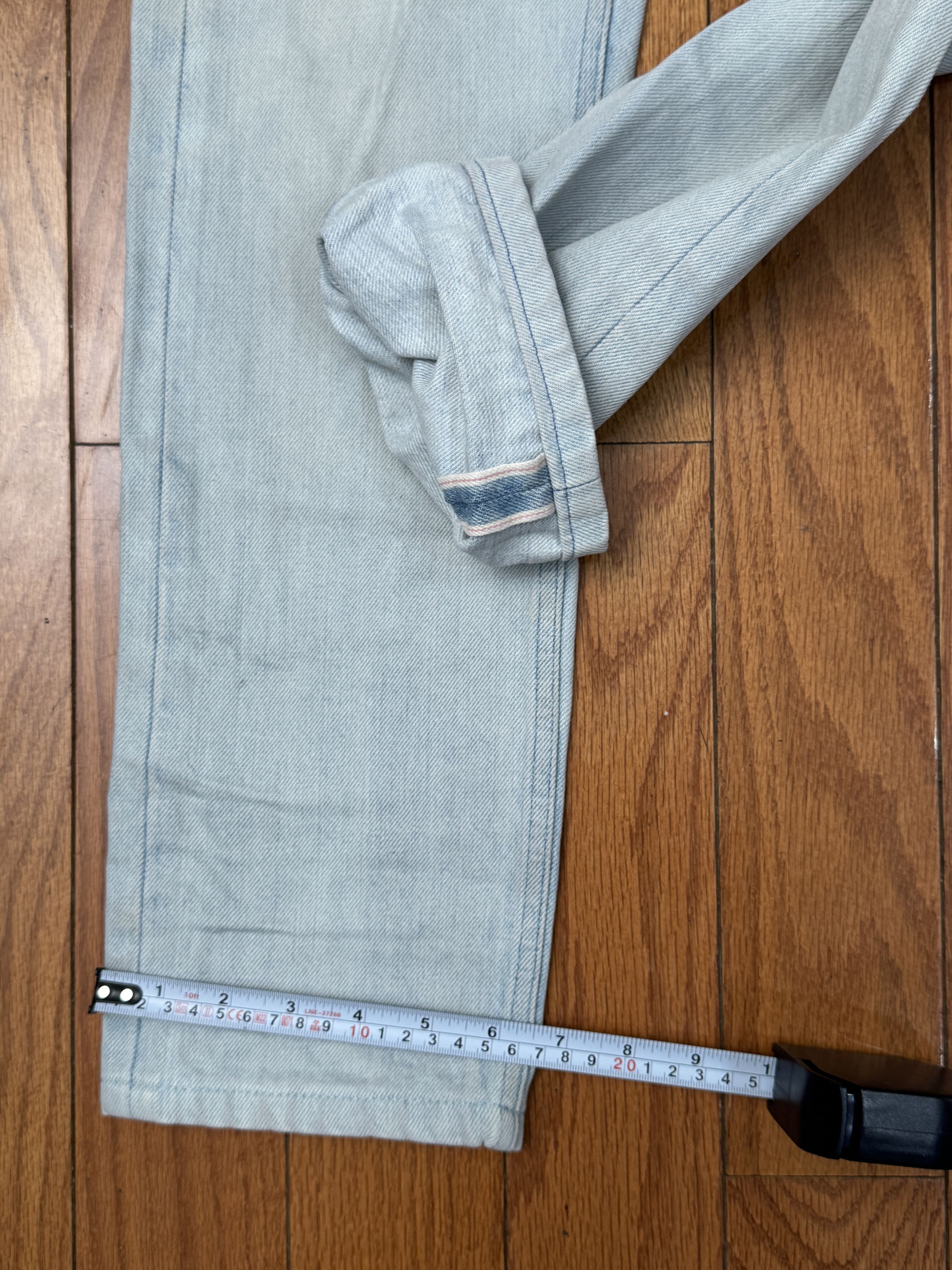 A.P.C. Selvedge Petite New Standard APC Denim Light Blue Wash Size US 30 / EU 46 - 4 Thumbnail