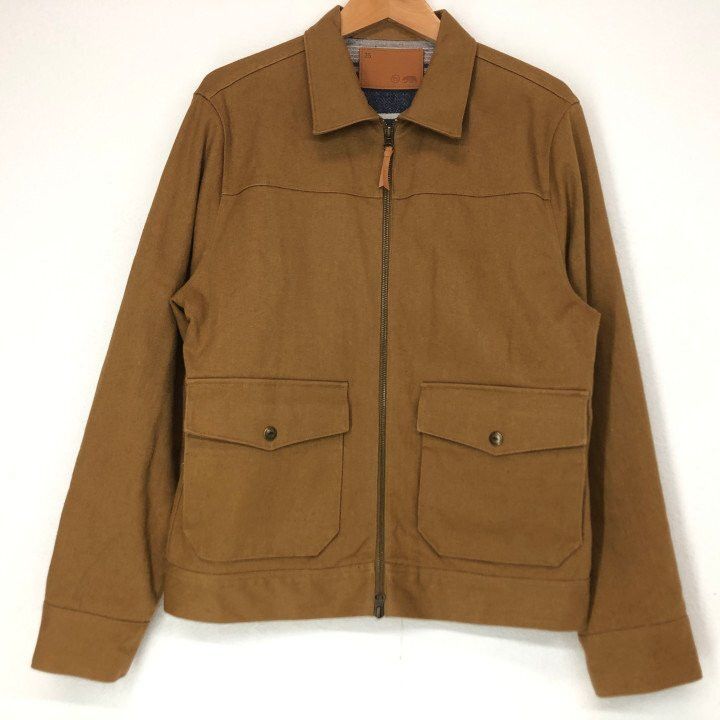 Taylor Stitch Mechanic Jacket in British Khaki Tuff Duck Size US XS / EU 42 / 0 - 1 Thumbnail