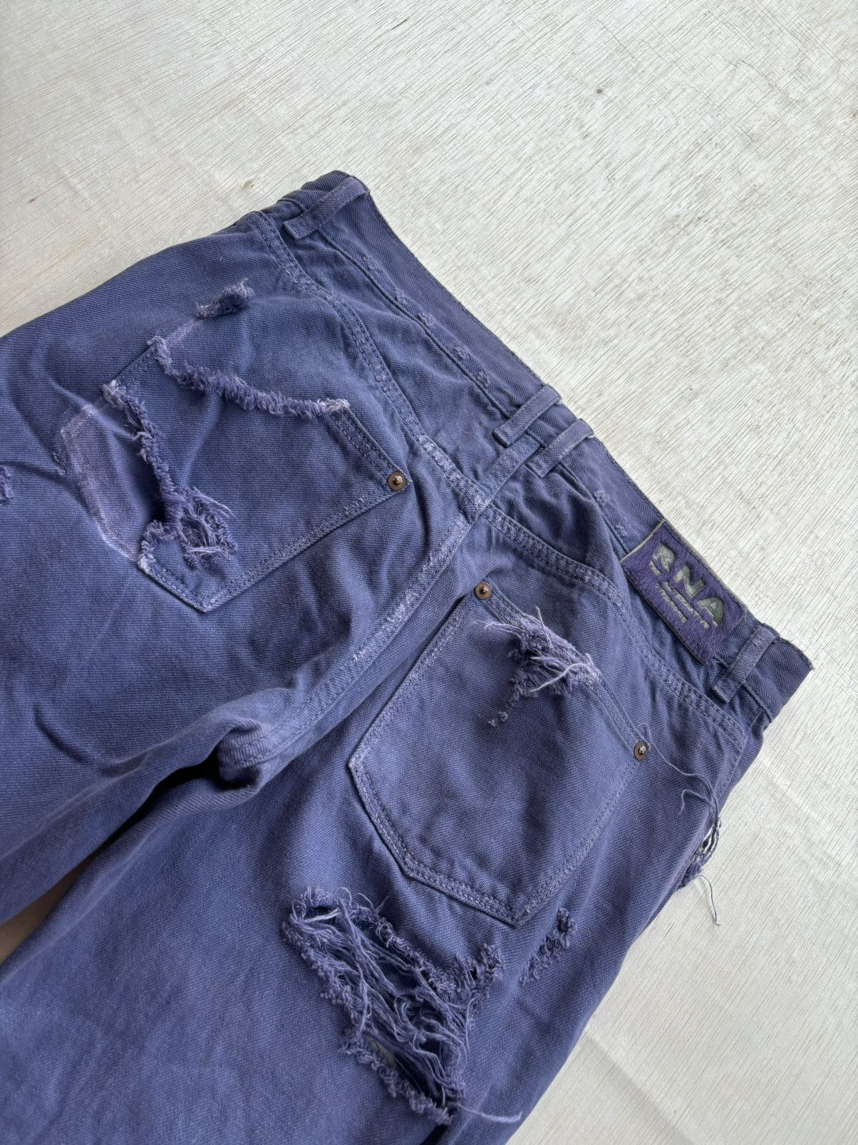If Six Was Nine × Japanese Brand Vintage Distressed RNA Undercover Style Pants Size US 31 - 7 Thumbnail