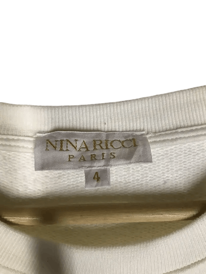 Nina Ricci Vintage Nina Ricci Paris Sweatshirts Size S / US 4 / IT 40 - 4 Thumbnail