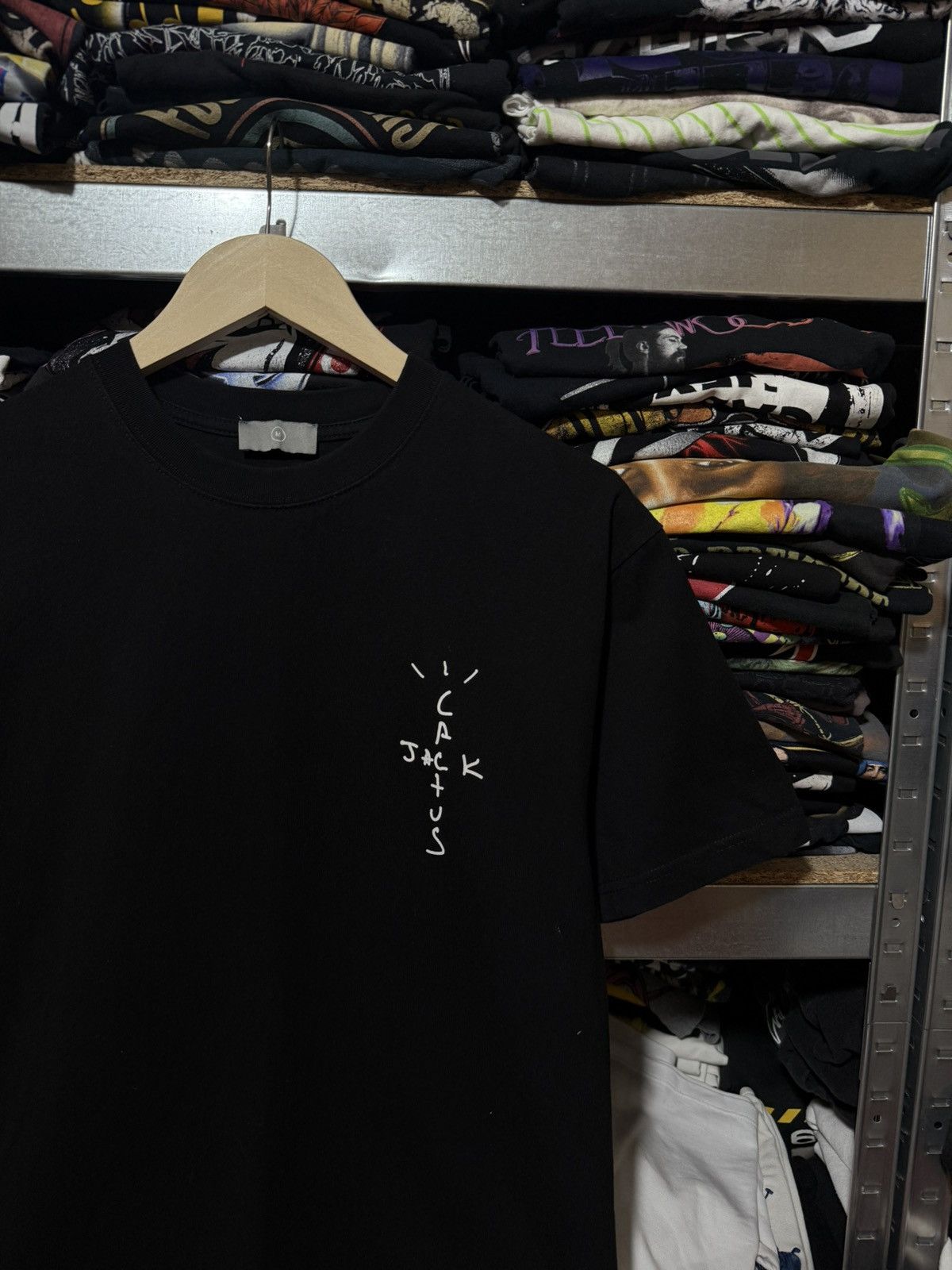 Rap Tees Rare Cactus Jack Look Mom I can Fly Rap T-Shirt Y2K HYPE Size US L / EU 52-54 / 3 - 4 Thumbnail