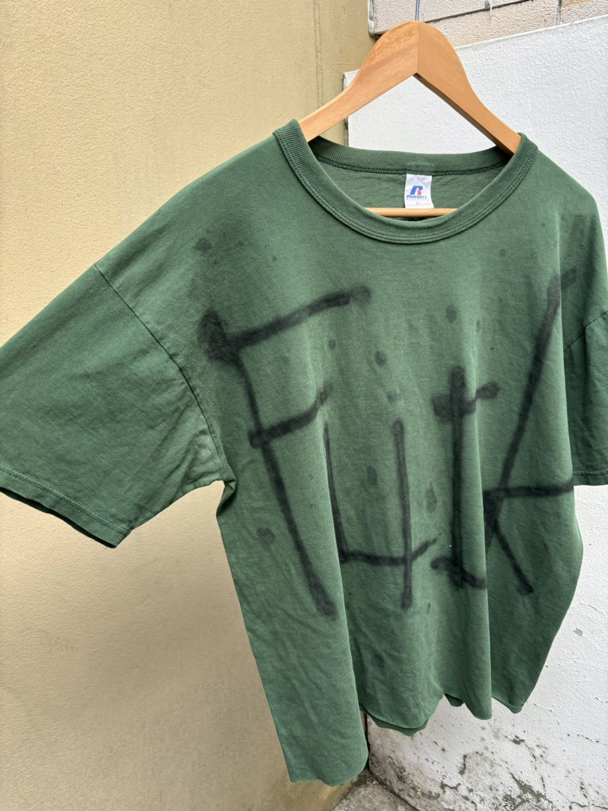Vintage FUCK T Shirt Russell