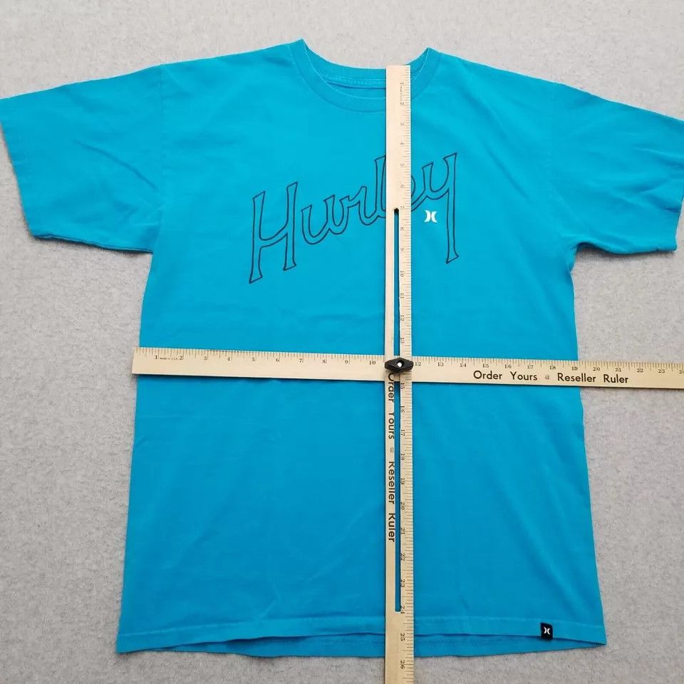 Hurley Hurley Shirt Mens Medium Blue Short Sleeve Crew Neck Size US M / EU 48-50 / 2 - 7 Thumbnail
