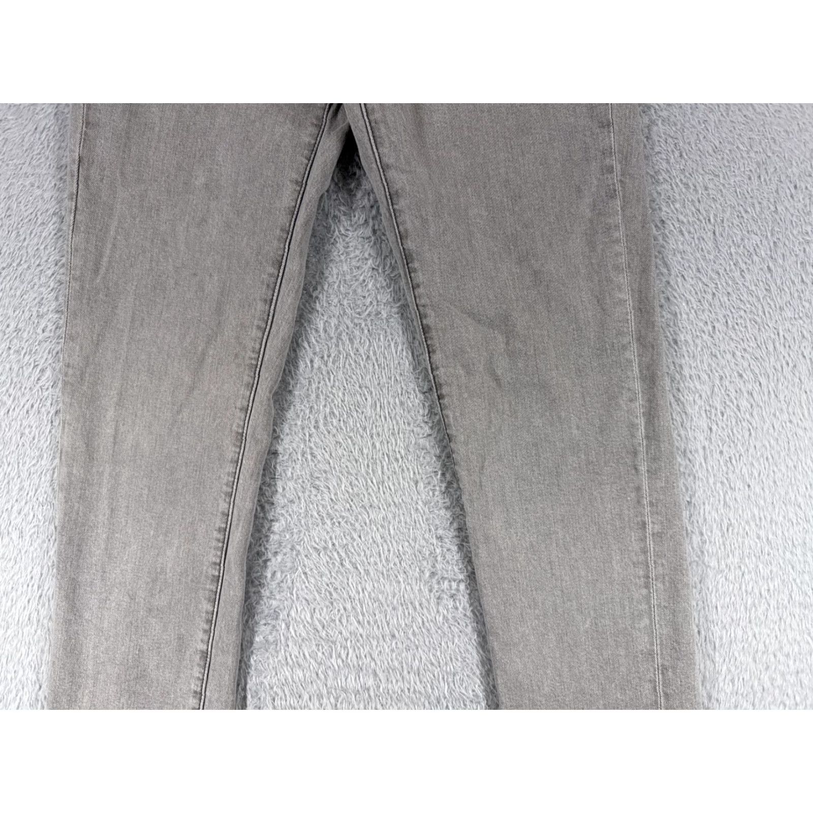 Levi's Levis Jeans Adult 32 Gray Denim 511 Cotton Blend Premium Big E 29x31 Size US 32 / EU 48 - 3 Thumbnail