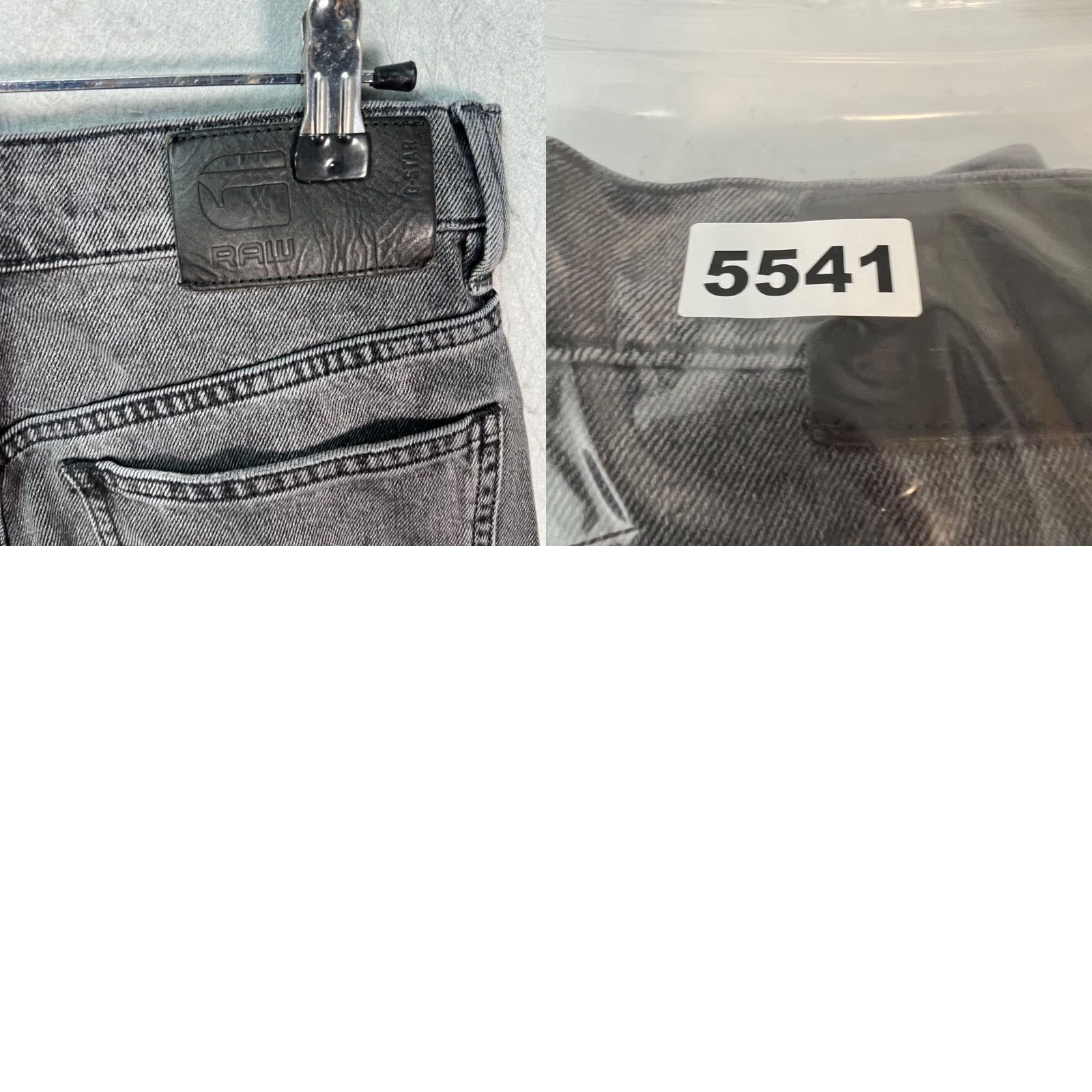 G-Star Raw Womens Jeans 27 x 30 Gray Denim 5-Pocket Straight Tedie Ultra High Size 27 Adult Womens Gray Denim Jeans Women's Jeans