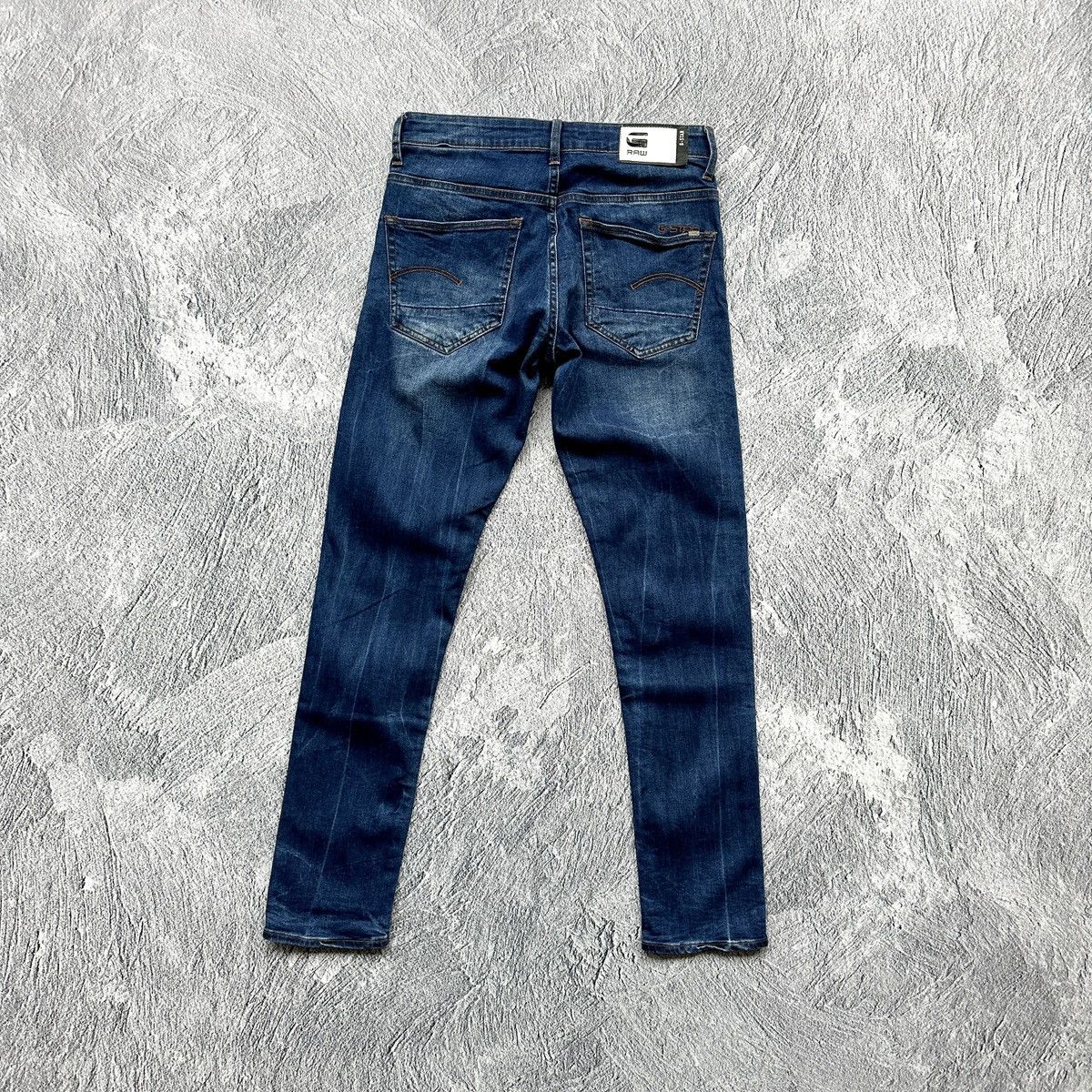 G-Star Men’s Jeans G-Star Raw 3301 Super Slim Dark Blue Size: 30/30 Size US 30 / EU 46 - 8 Thumbnail