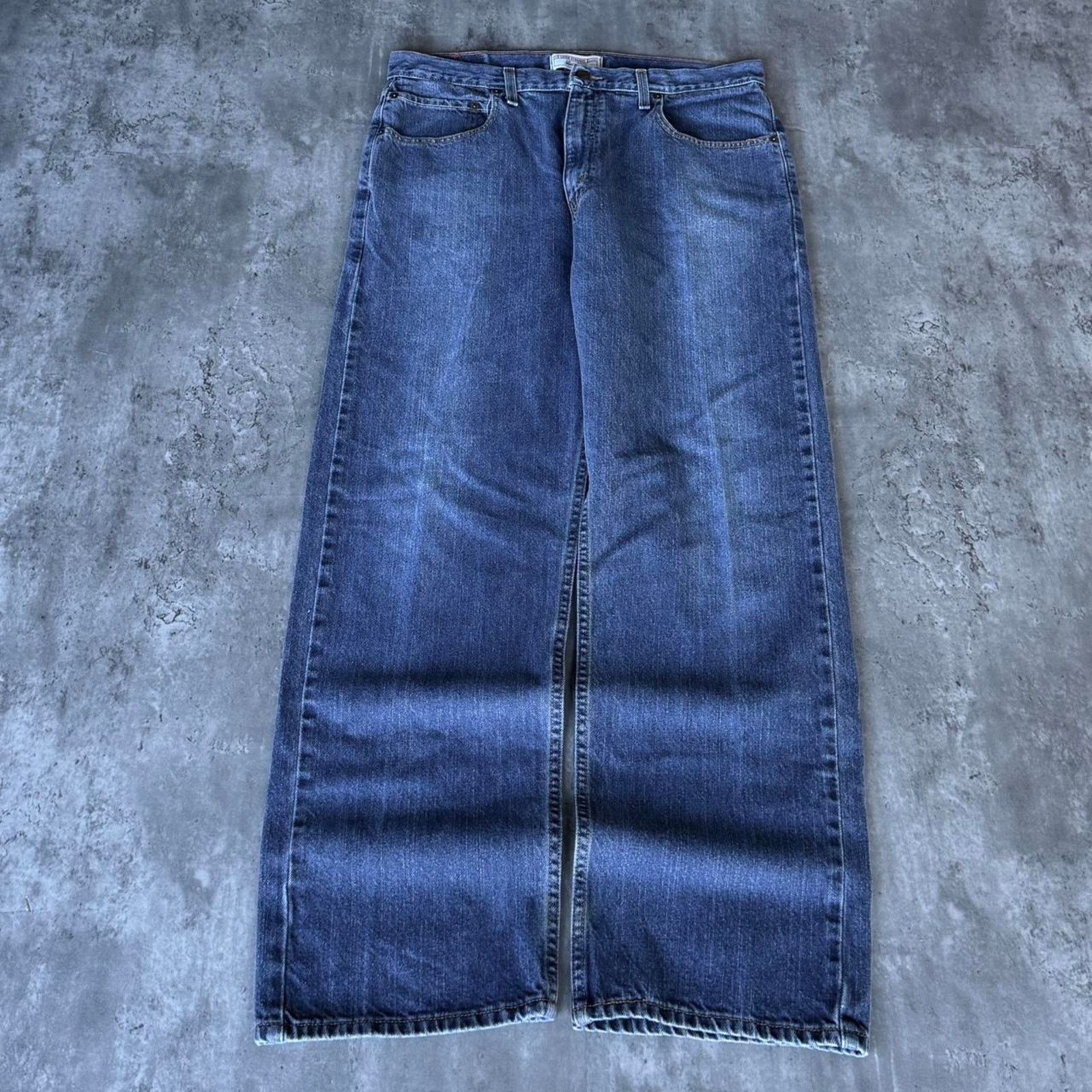 JNCO × Levi's × Levi's Vintage Clothing Vintage Y2K Levi’s Baggy Grunge Opium Essential Denim Jeans Size US 36 / EU 52 - 2 Thumbnail