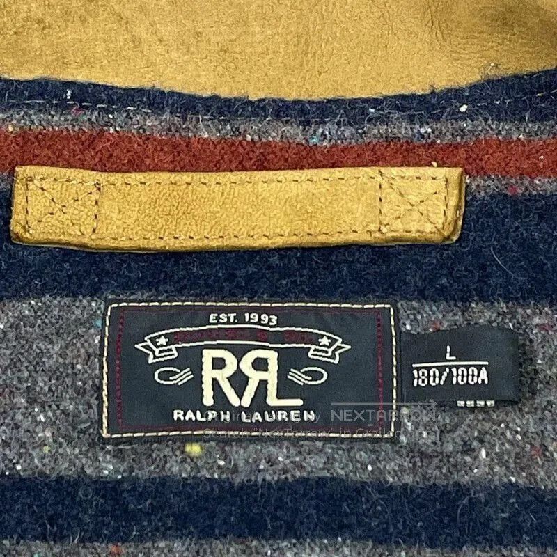 RRL Ralph Lauren RRL Vintage Deer Leather Jacket L. Size US L / EU 52-54 / 3 - 6 Thumbnail