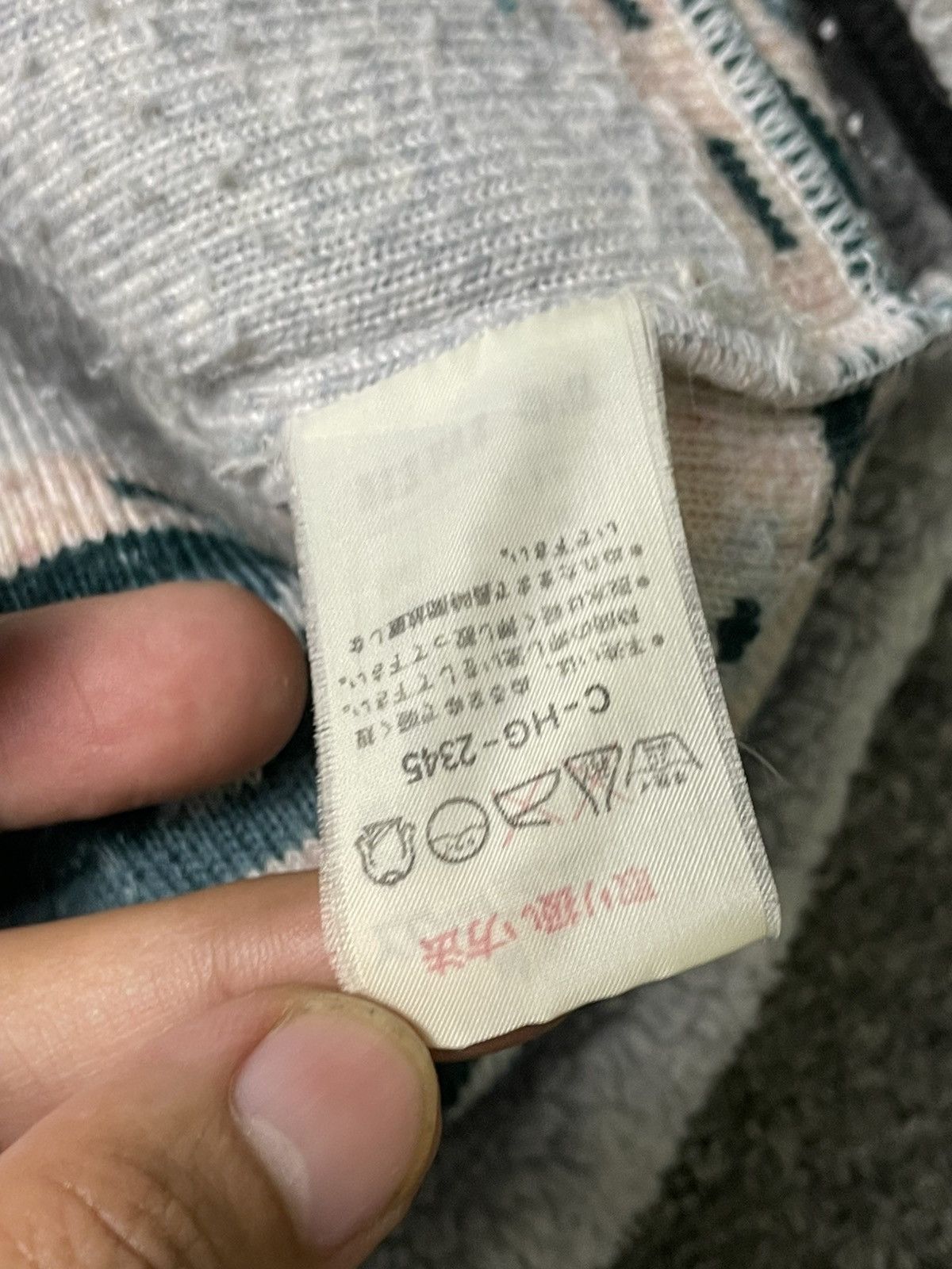 Japanese Brand × Vintage Japanese Brand American Native Pattern Fleece Hoodie (94) Size US M / EU 48-50 / 2 - 9 Thumbnail