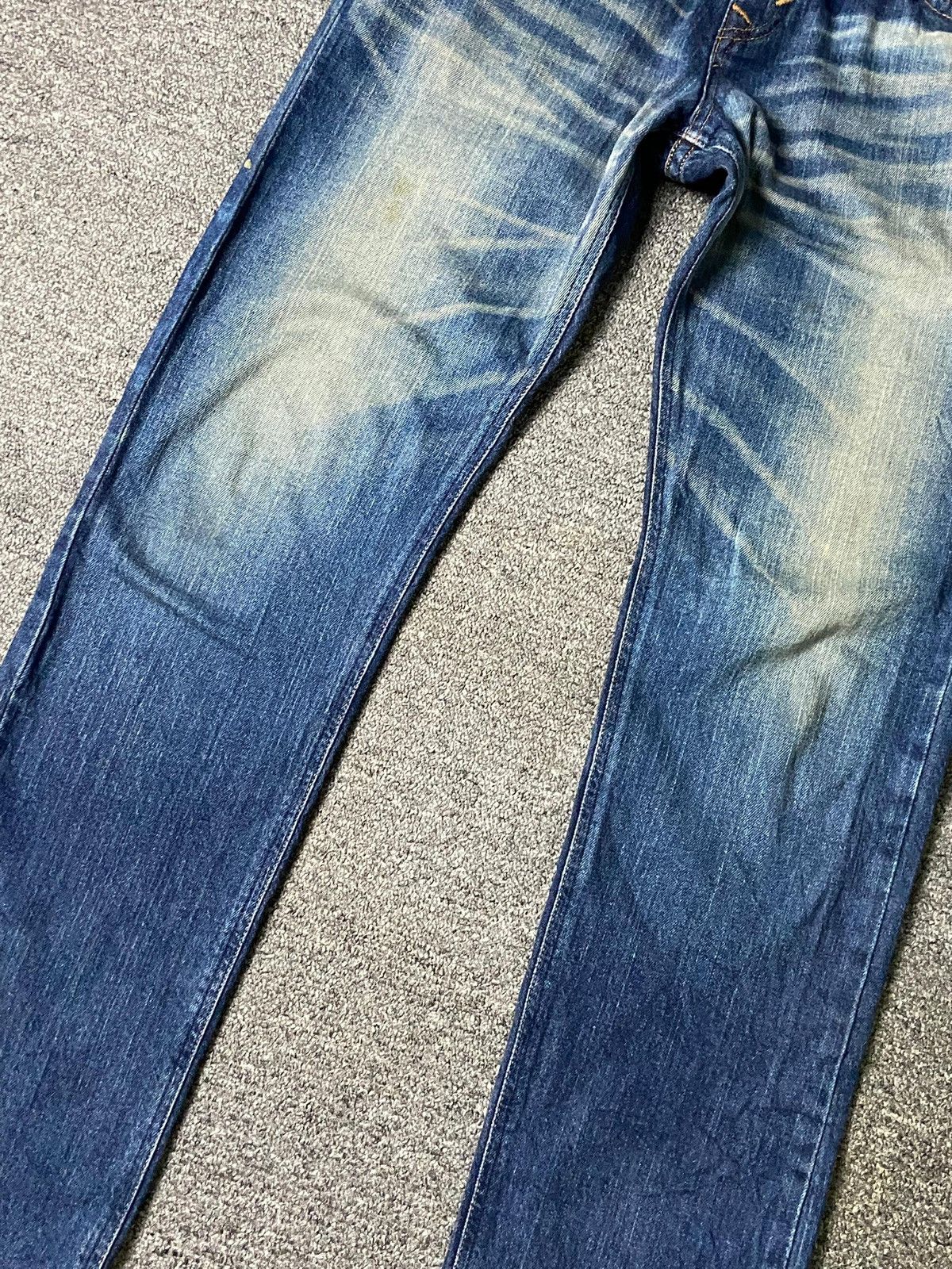Edwin × Japanese Brand × Vintage EDWIN 403 Exclusive Vintage Distressed Denim Jeans (133) Size US 32 / EU 48 - 9 Thumbnail