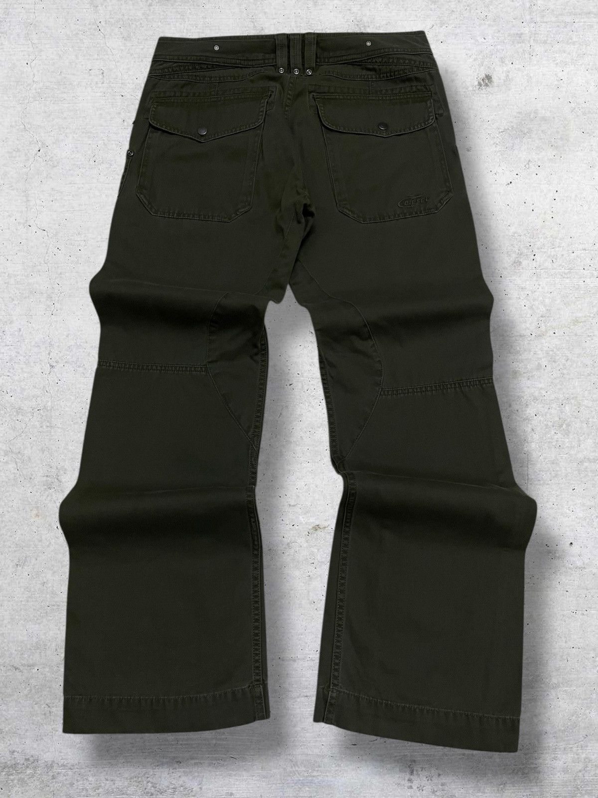 Diesel VINTAGE DIESEL INDUSTRY DESIGNER WORK WEAR UTILITY PANT Size US 31 - 8 Thumbnail