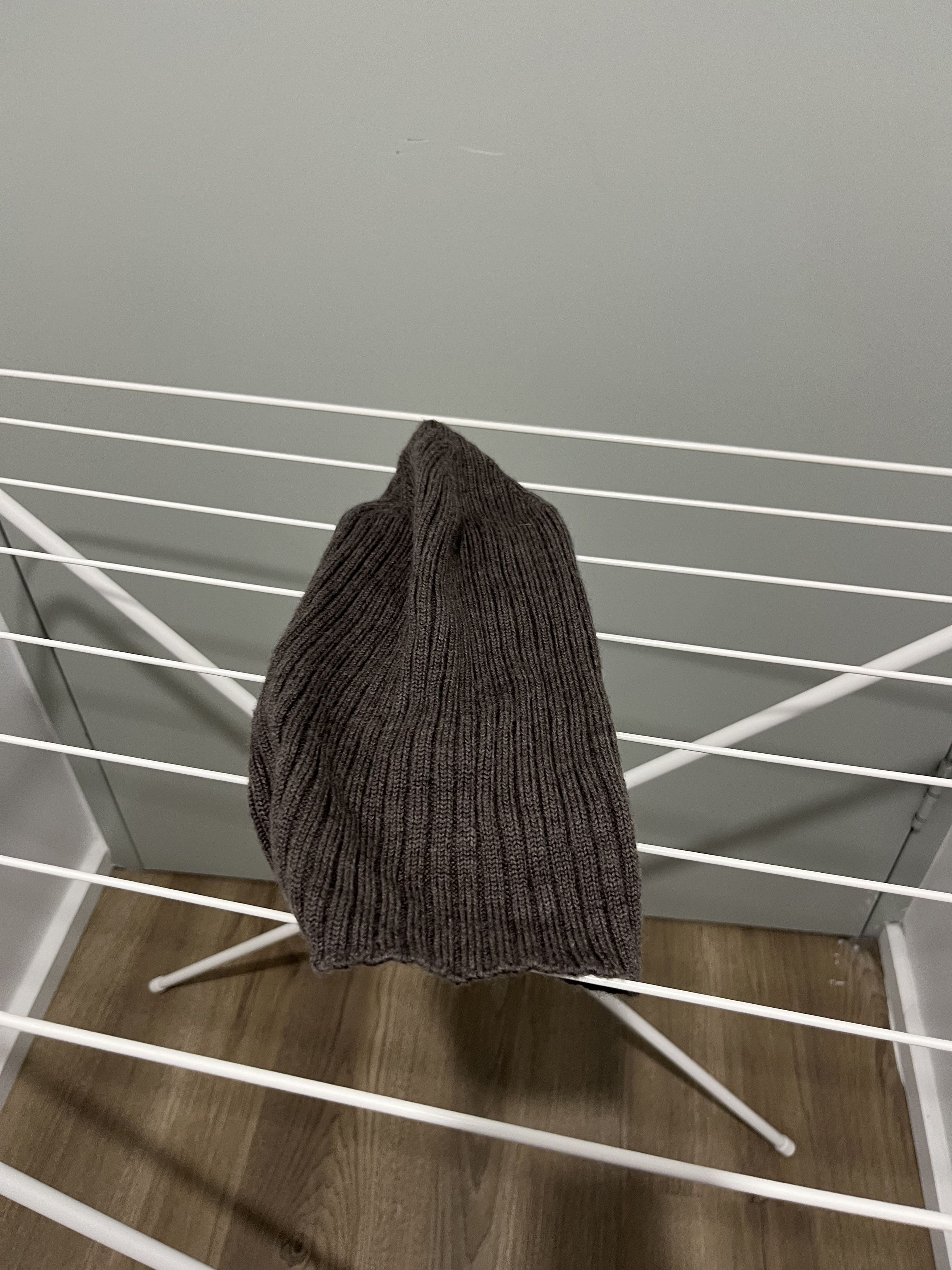 Asket Asket brown melange wool beanie Size ONE SIZE - 4 Thumbnail