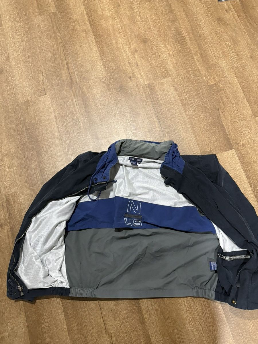 Nautica Vintage nautica windbreaker Size US XXL / EU 58 / 5 - 4 Thumbnail