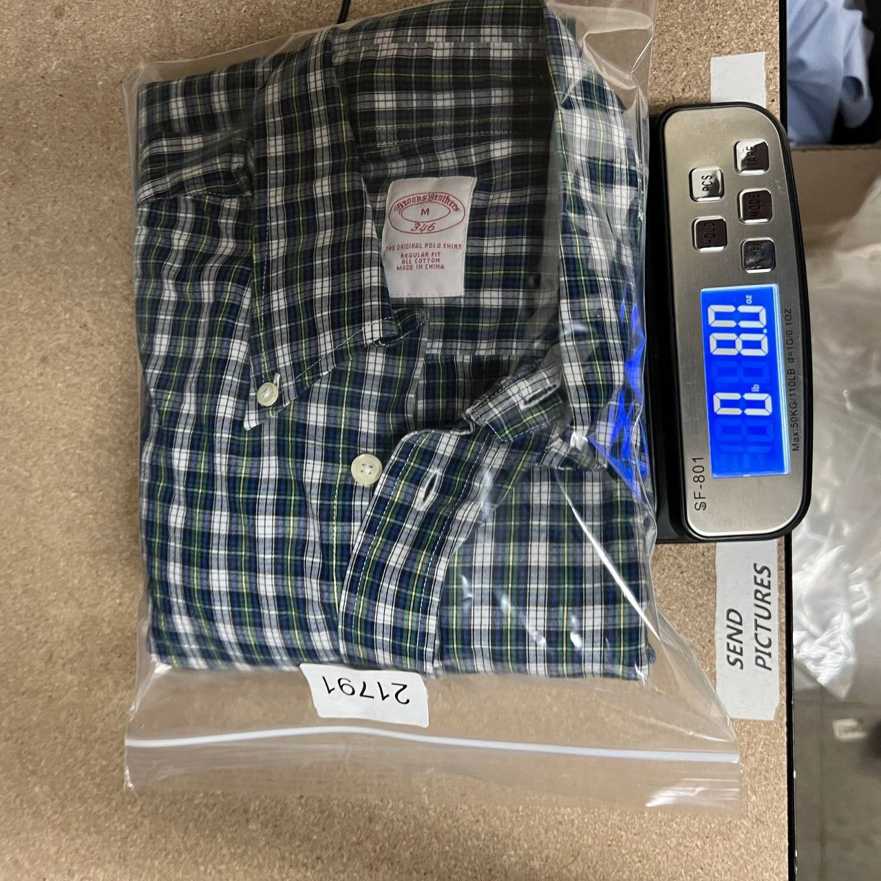 Brooks Brothers Brooks Brothers 346 Button Down Shirt Men Plaid RegularFit M Size US M / EU 48-50 / 2 - 7 Thumbnail