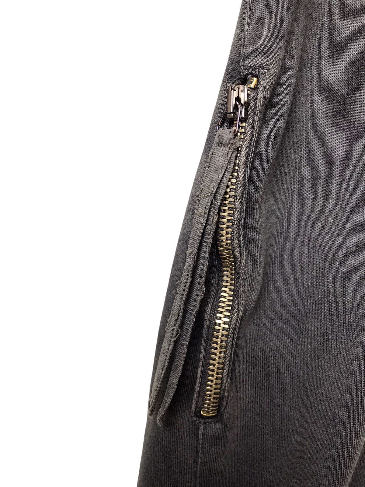 Ilaria Nistri ILARIA NISTRI Gray Fade Full Zipped Long Sweatshirt Hoodies Size S / US 4 / IT 40 - 8 Thumbnail