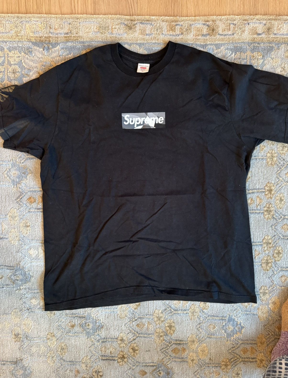 Supreme Supreme x Pucci Tee Black XL Size US XL / EU 56 / 4 - 1 Thumbnail